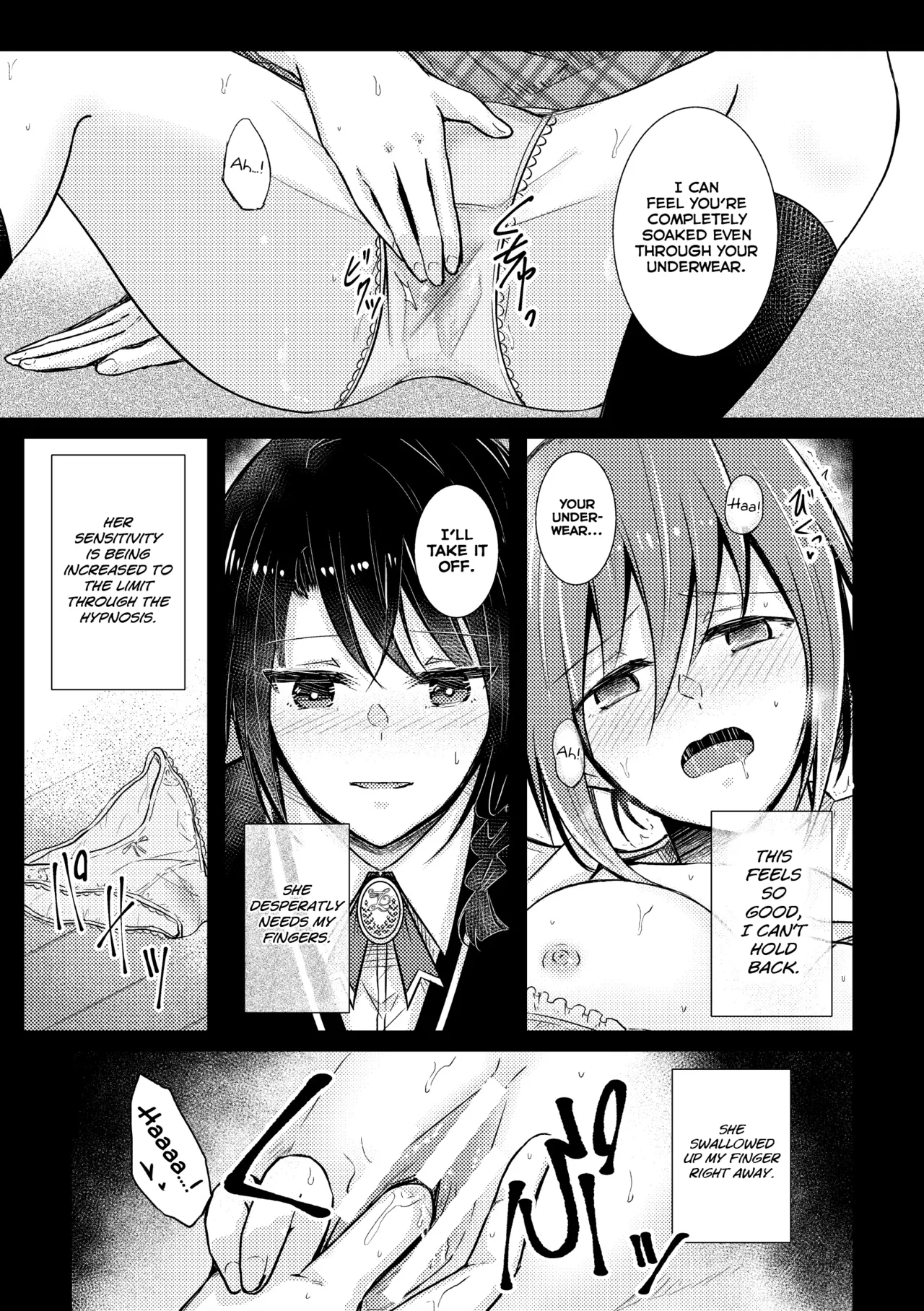 [Haz]Hypnosis Caress(2D Comic Magazine Yuri Saimin Vol. 1) [English] [Digital] Page 7
