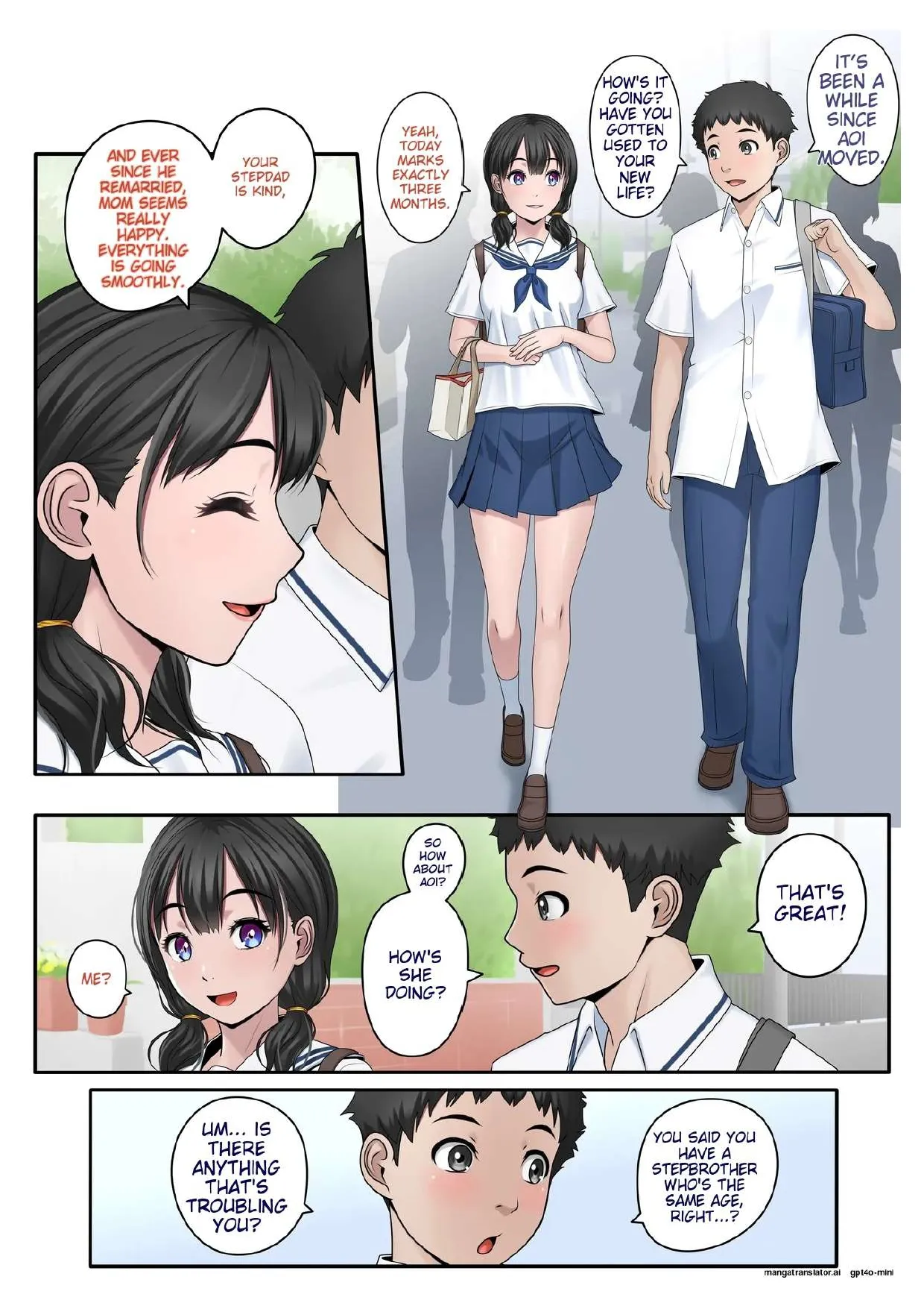 [Yokoshima]Kanojo no Bad Luck ~Oya no Saikon, Dekita Gikei wa Seijuu Datta~[English] Page 4