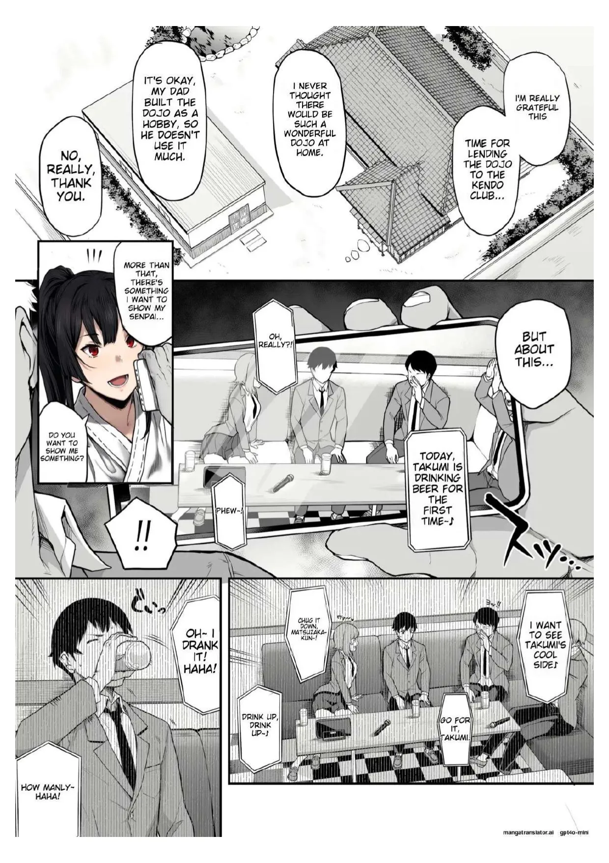 [Kaedeko、yozo]Kendoubu Shushou de Osananajimi no Bijin de Tsuyoi Boku no Kanojo ga, Charao ni Assari Otosareru Wake ga Nai[Ongoing] [English] Page 15