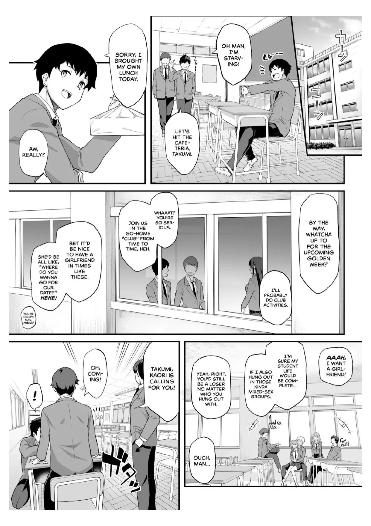 [Kaedeko、yozo]Kendoubu Shushou de Osananajimi no Bijin de Tsuyoi Boku no Kanojo ga, Charao ni Assari Otosareru Wake ga Nai[Ongoing] [English] Page 3