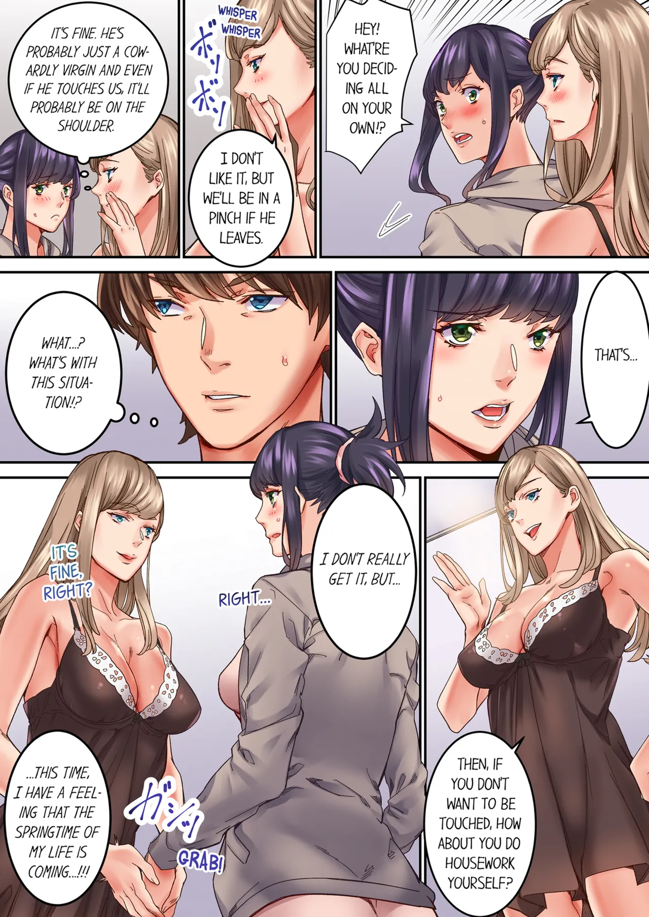 [Ouma]"1 Funkan Dake Rete mo īyo … " Shea Hausu no Himitsu Rūru | The Share House's Secret Rule Vol. 1-3[English] [Decensored] [Ongoing] Page 11