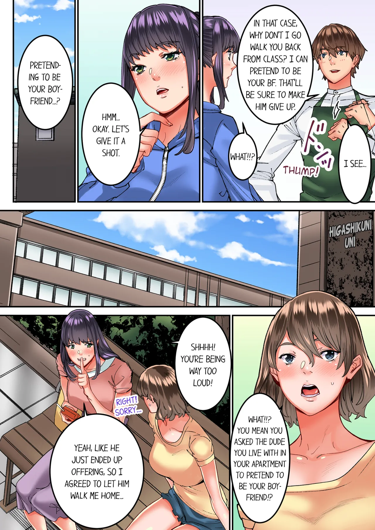 [Ouma]"1 Funkan Dake Rete mo īyo … " Shea Hausu no Himitsu Rūru | The Share House's Secret Rule Vol. 1-3[English] [Decensored] [Ongoing] Page 119