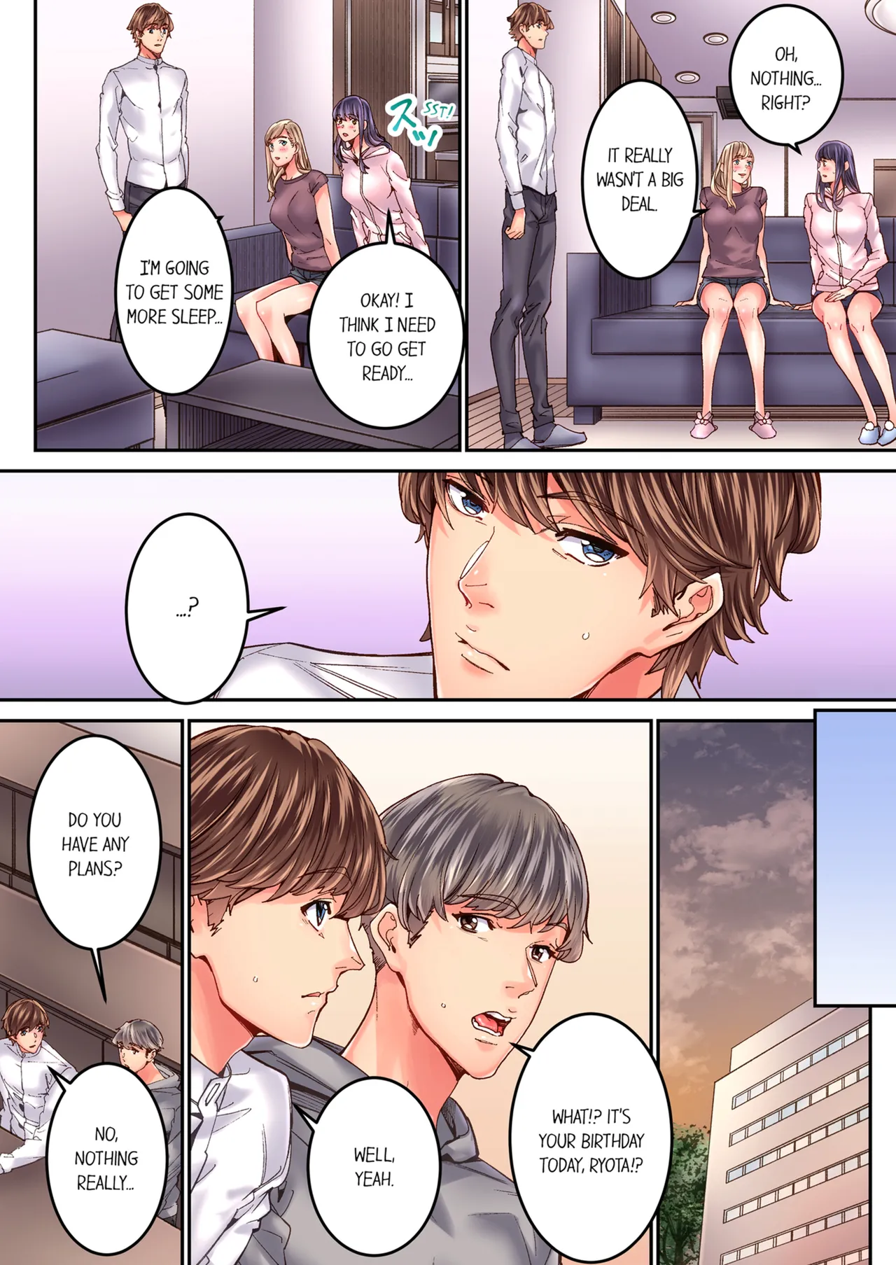 [Ouma]"1 Funkan Dake Rete mo īyo … " Shea Hausu no Himitsu Rūru | The Share House's Secret Rule Vol. 1-3[English] [Decensored] [Ongoing] Page 198