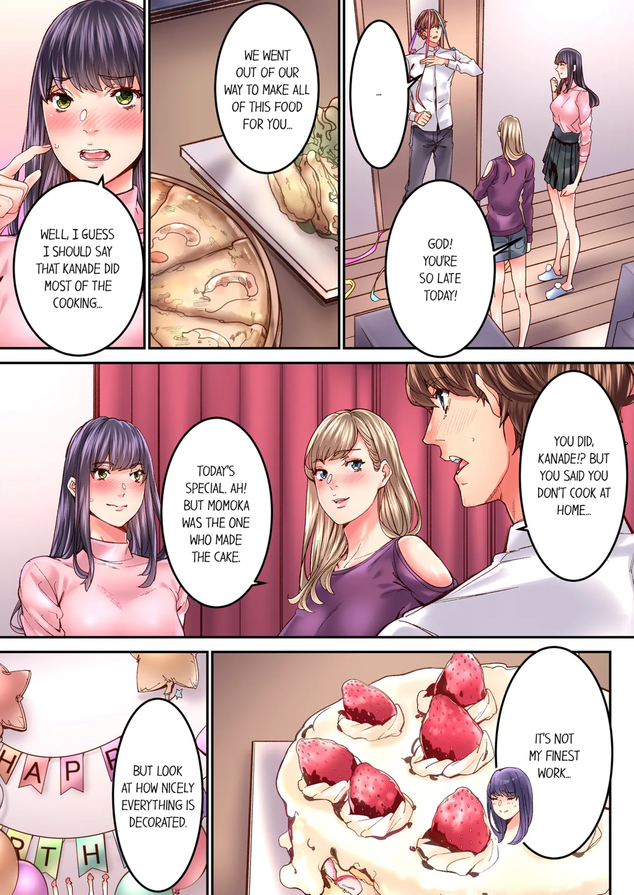 [Ouma]"1 Funkan Dake Rete mo īyo … " Shea Hausu no Himitsu Rūru | The Share House's Secret Rule Vol. 1-3[English] [Decensored] [Ongoing] Page 205