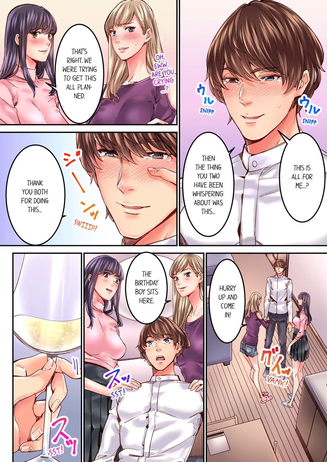 [Ouma]"1 Funkan Dake Rete mo īyo … " Shea Hausu no Himitsu Rūru | The Share House's Secret Rule Vol. 1-3[English] [Decensored] [Ongoing] Page 206