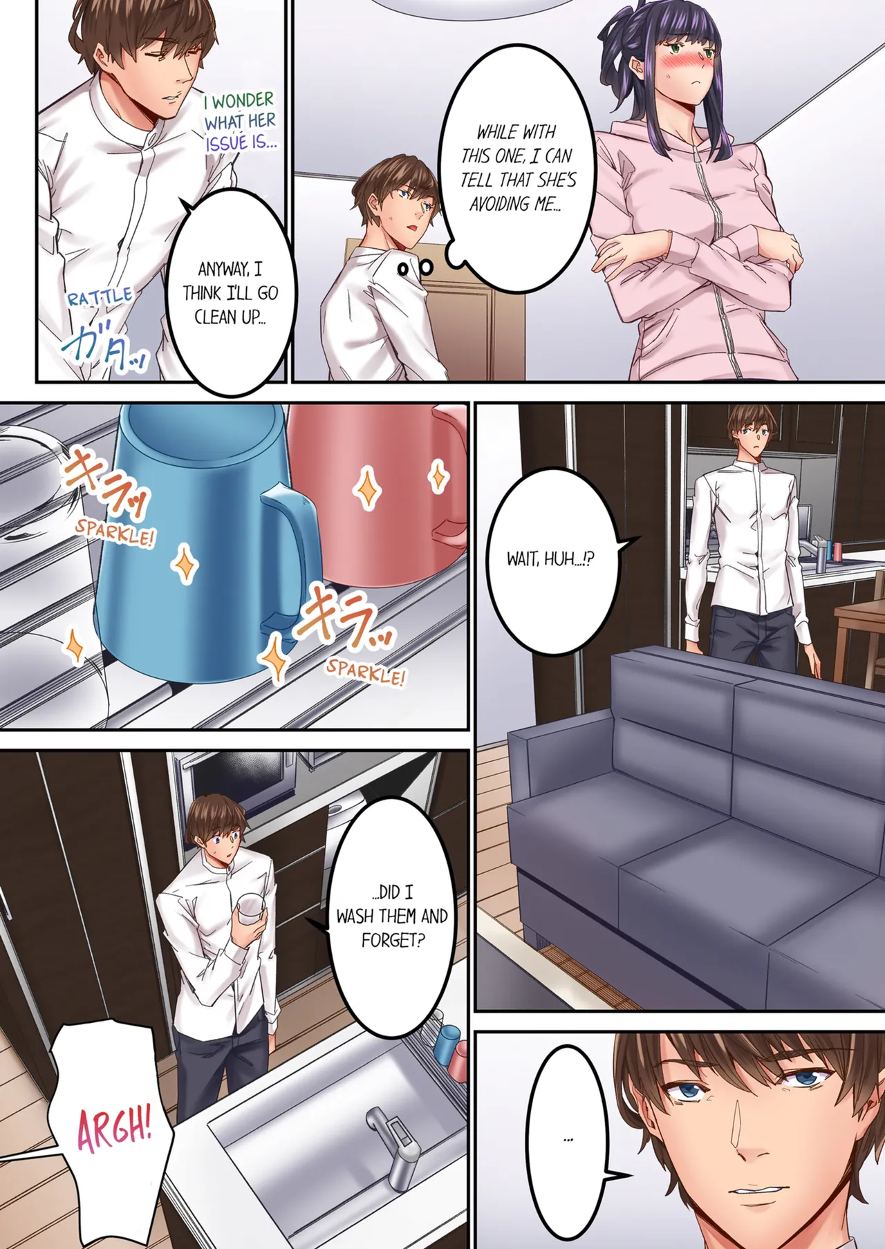 [Ouma]"1 Funkan Dake Rete mo īyo … " Shea Hausu no Himitsu Rūru | The Share House's Secret Rule Vol. 1-3[English] [Decensored] [Ongoing] Page 54