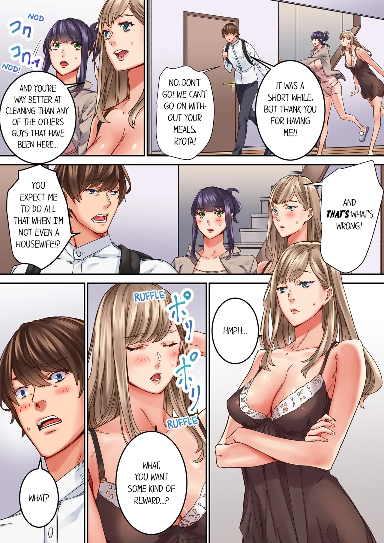 [Ouma]"1 Funkan Dake Rete mo īyo … " Shea Hausu no Himitsu Rūru | The Share House's Secret Rule Vol. 1-3[English] [Decensored] [Ongoing] Page 9