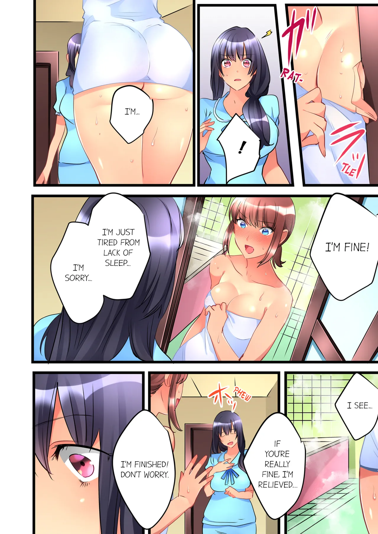 [Hatokonro]Onnanoko ga Ochita Saki wa, Ore no Musuko no Sakippo deshita | What She Fell On Was the Tip of My Dick Vol. 1-3[English] [Decensored] [Ongoing] Page 117