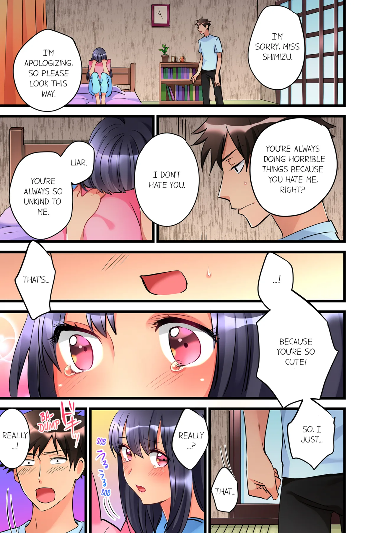 [Hatokonro]Onnanoko ga Ochita Saki wa, Ore no Musuko no Sakippo deshita | What She Fell On Was the Tip of My Dick Vol. 1-3[English] [Decensored] [Ongoing] Page 122