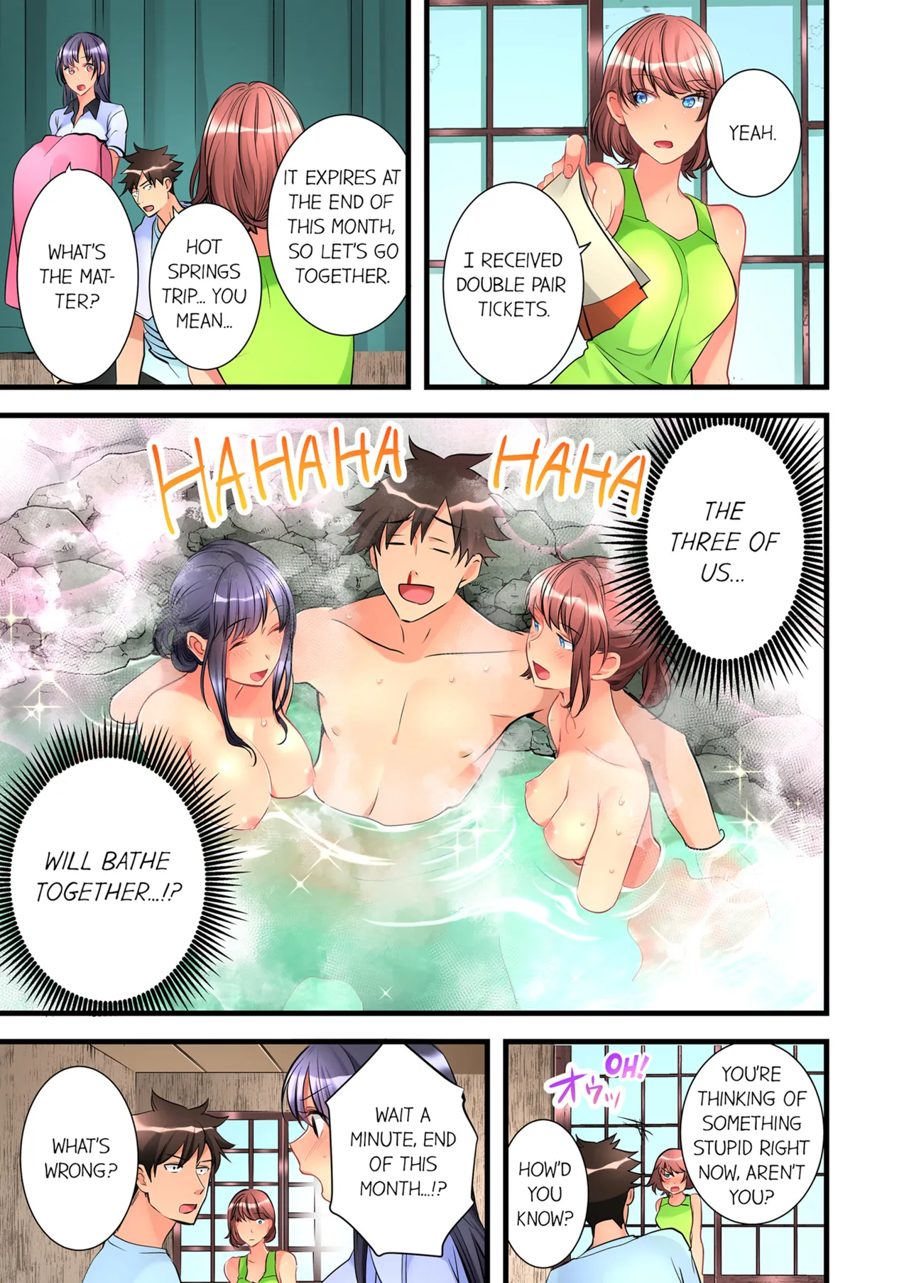 [Hatokonro]Onnanoko ga Ochita Saki wa, Ore no Musuko no Sakippo deshita | What She Fell On Was the Tip of My Dick Vol. 1-3[English] [Decensored] [Ongoing] Page 144