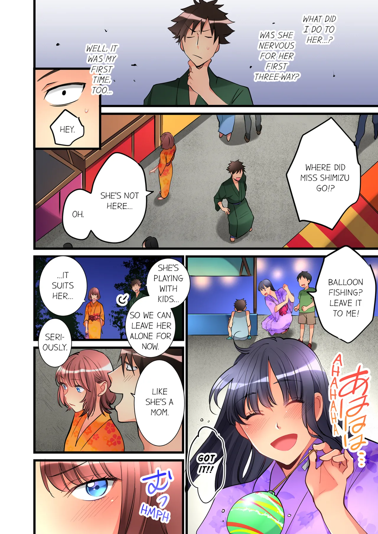[Hatokonro]Onnanoko ga Ochita Saki wa, Ore no Musuko no Sakippo deshita | What She Fell On Was the Tip of My Dick Vol. 1-3[English] [Decensored] [Ongoing] Page 174