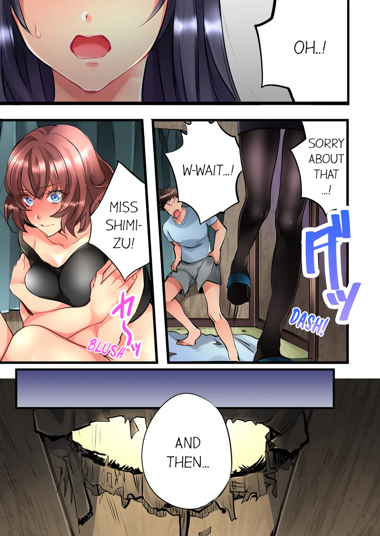 [Hatokonro]Onnanoko ga Ochita Saki wa, Ore no Musuko no Sakippo deshita | What She Fell On Was the Tip of My Dick Vol. 1-3[English] [Decensored] [Ongoing] Page 19