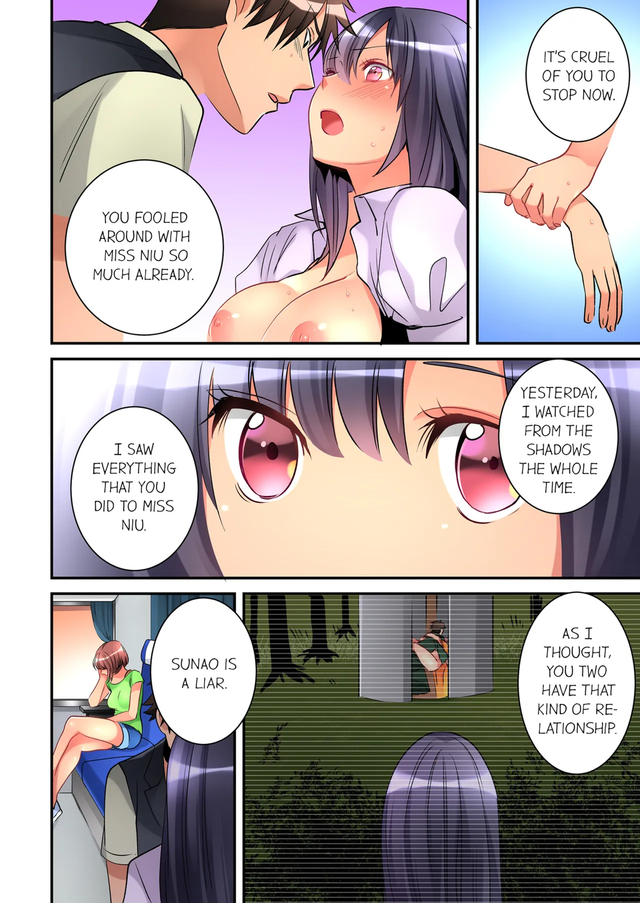 [Hatokonro]Onnanoko ga Ochita Saki wa, Ore no Musuko no Sakippo deshita | What She Fell On Was the Tip of My Dick Vol. 1-3[English] [Decensored] [Ongoing] Page 206