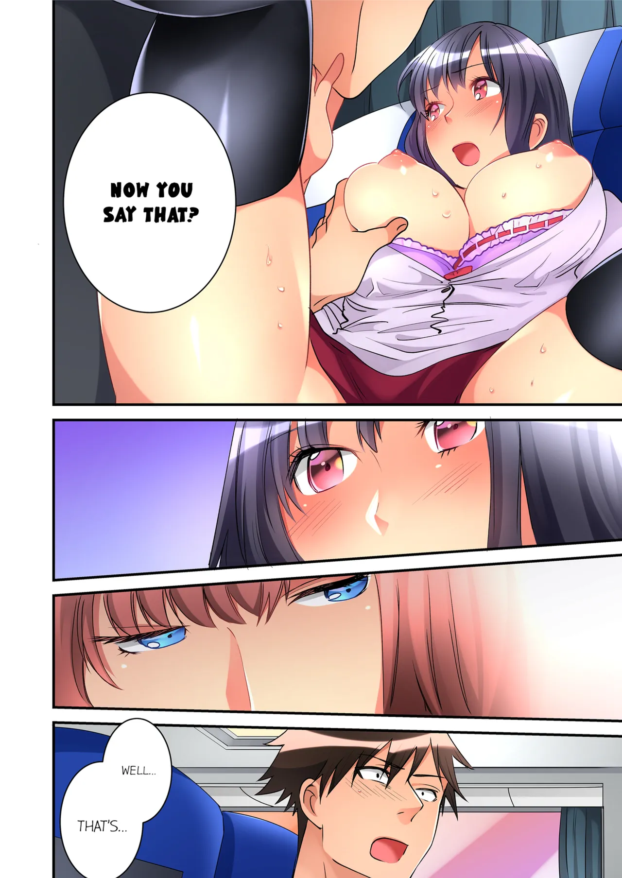[Hatokonro]Onnanoko ga Ochita Saki wa, Ore no Musuko no Sakippo deshita | What She Fell On Was the Tip of My Dick Vol. 1-3[English] [Decensored] [Ongoing] Page 212