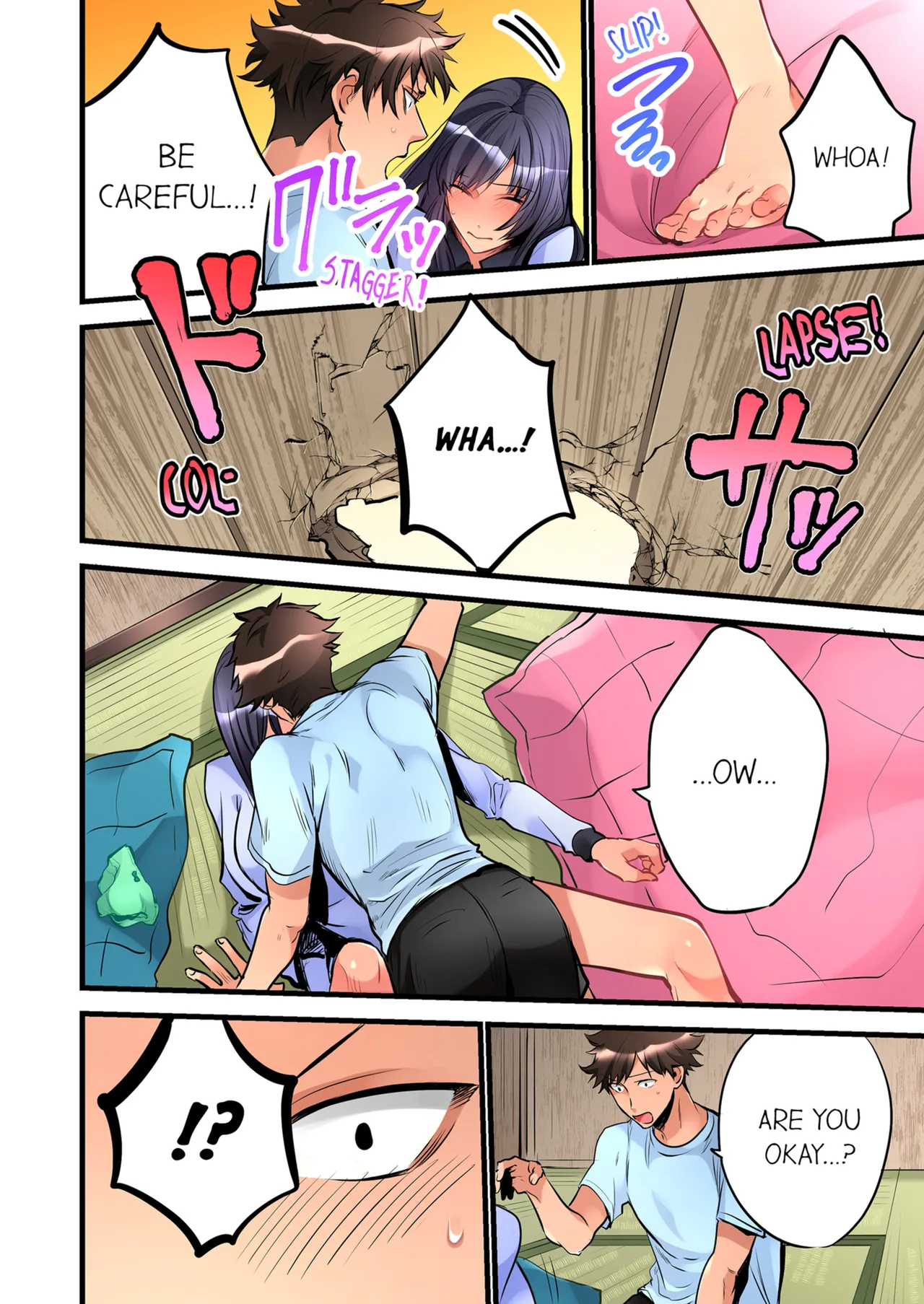 [Hatokonro]Onnanoko ga Ochita Saki wa, Ore no Musuko no Sakippo deshita | What She Fell On Was the Tip of My Dick Vol. 1-3[English] [Decensored] [Ongoing] Page 52
