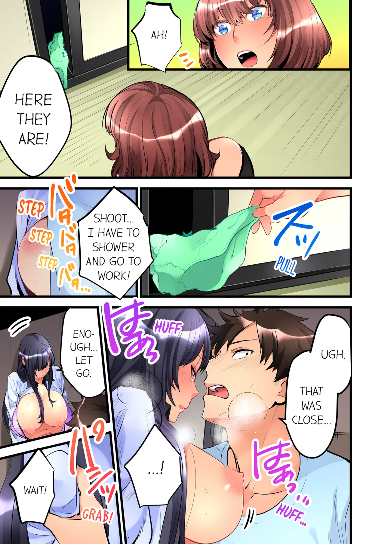 [Hatokonro]Onnanoko ga Ochita Saki wa, Ore no Musuko no Sakippo deshita | What She Fell On Was the Tip of My Dick Vol. 1-3[English] [Decensored] [Ongoing] Page 61