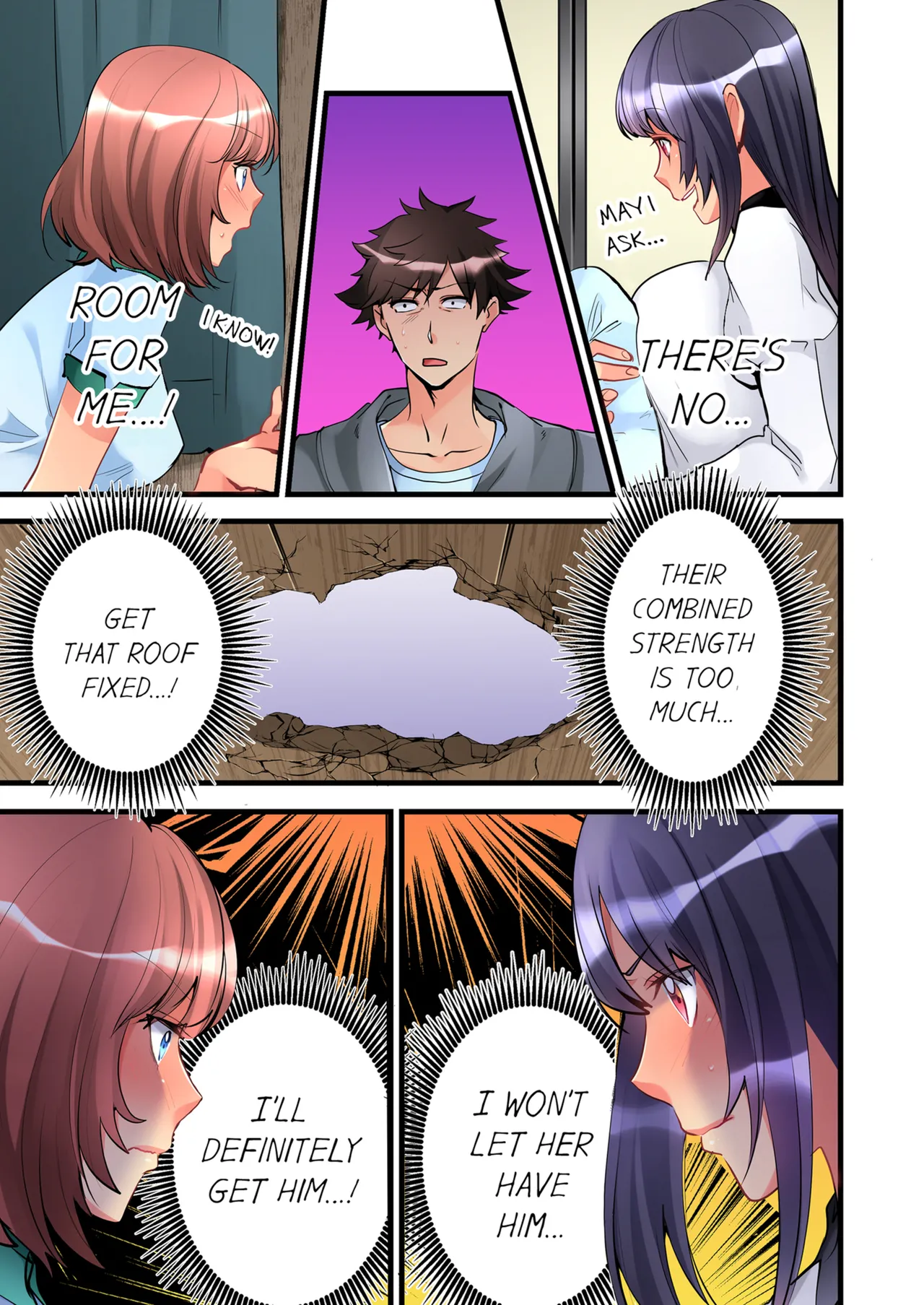 [Hatokonro]Onnanoko ga Ochita Saki wa, Ore no Musuko no Sakippo deshita | What She Fell On Was the Tip of My Dick Vol. 1-3[English] [Decensored] [Ongoing] Page 73