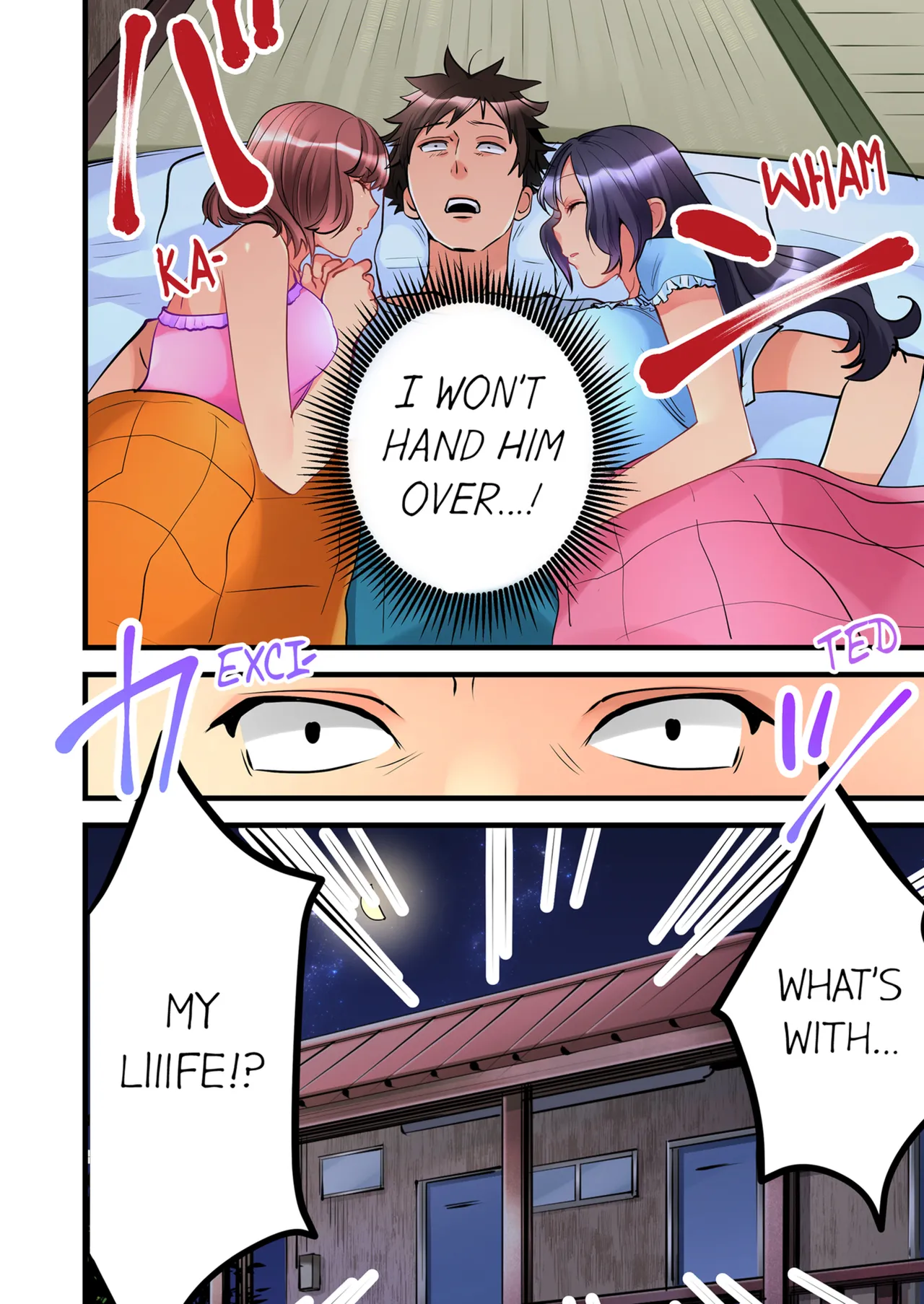 [Hatokonro]Onnanoko ga Ochita Saki wa, Ore no Musuko no Sakippo deshita | What She Fell On Was the Tip of My Dick Vol. 1-3[English] [Decensored] [Ongoing] Page 74