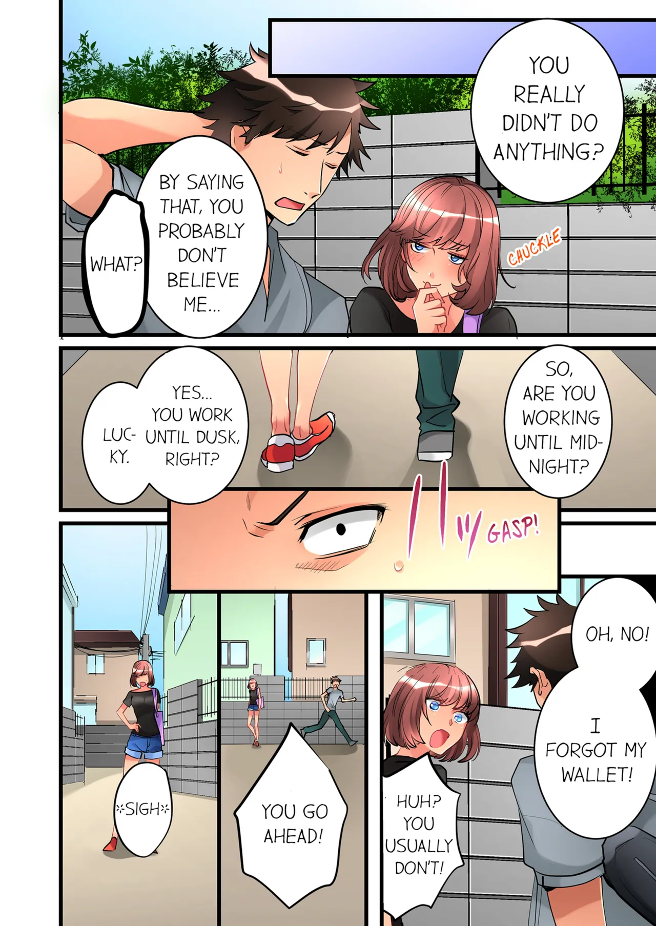 [Hatokonro]Onnanoko ga Ochita Saki wa, Ore no Musuko no Sakippo deshita | What She Fell On Was the Tip of My Dick Vol. 1-3[English] [Decensored] [Ongoing] Page 79