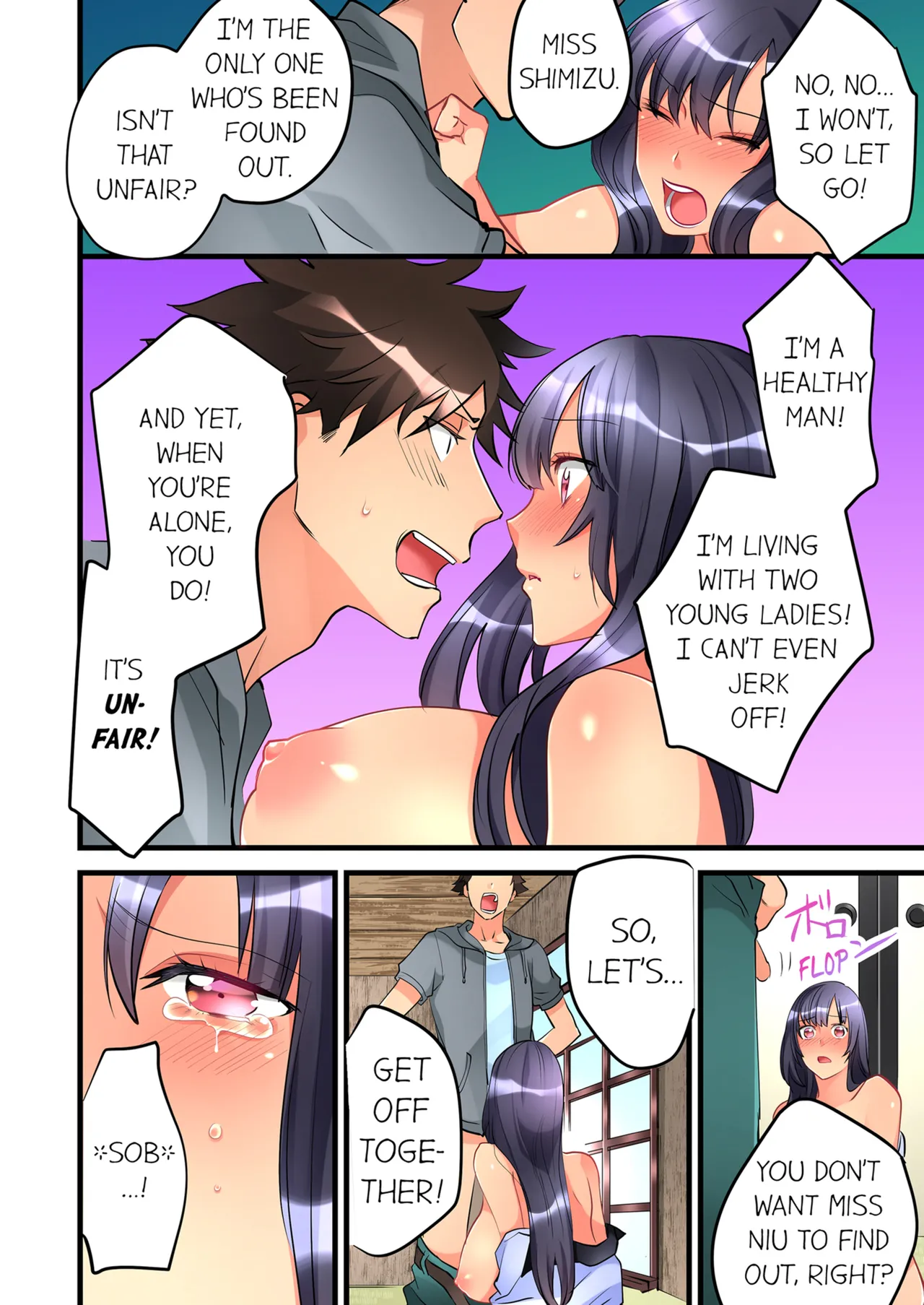 [Hatokonro]Onnanoko ga Ochita Saki wa, Ore no Musuko no Sakippo deshita | What She Fell On Was the Tip of My Dick Vol. 1-3[English] [Decensored] [Ongoing] Page 85
