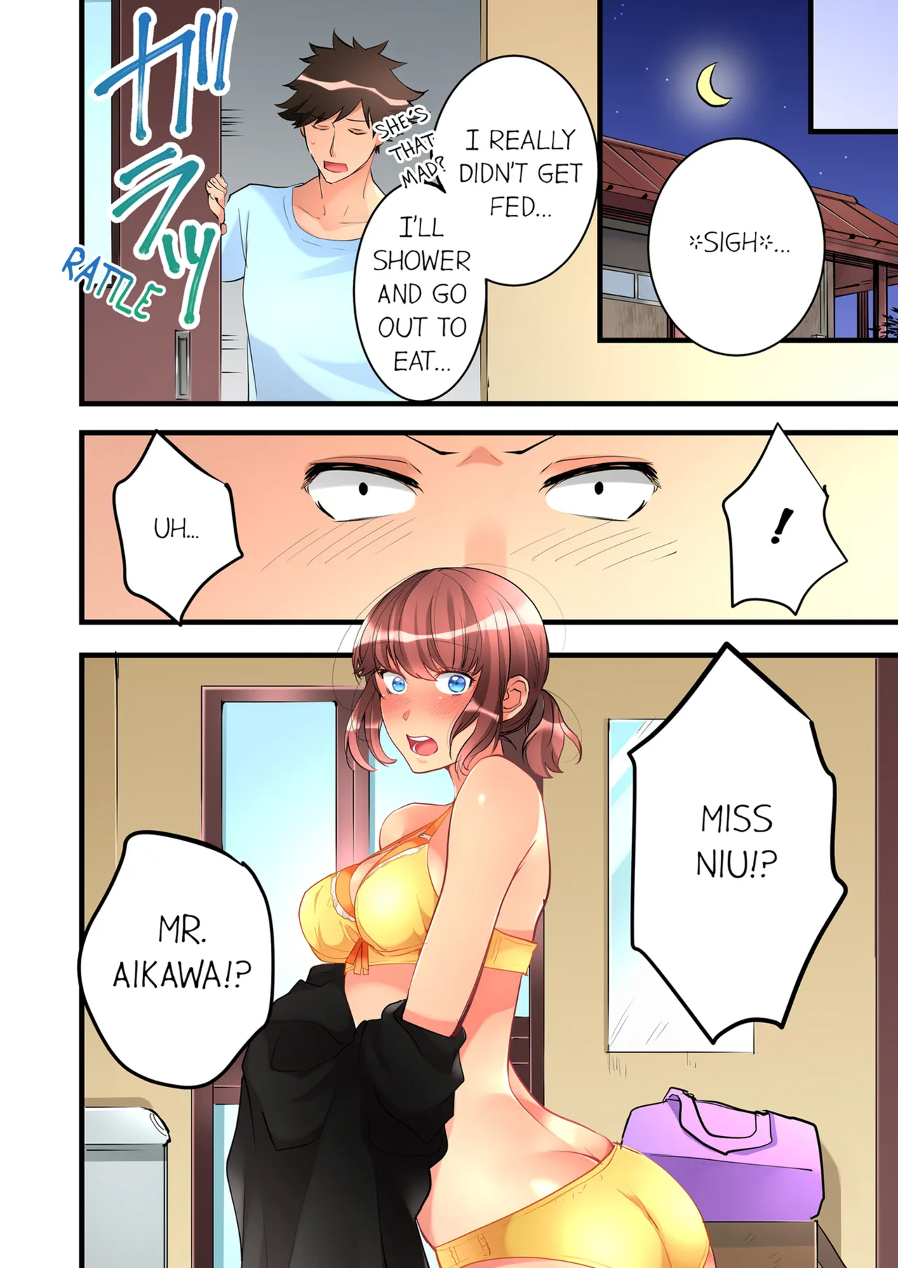 [Hatokonro]Onnanoko ga Ochita Saki wa, Ore no Musuko no Sakippo deshita | What She Fell On Was the Tip of My Dick Vol. 1-3[English] [Decensored] [Ongoing] Page 91