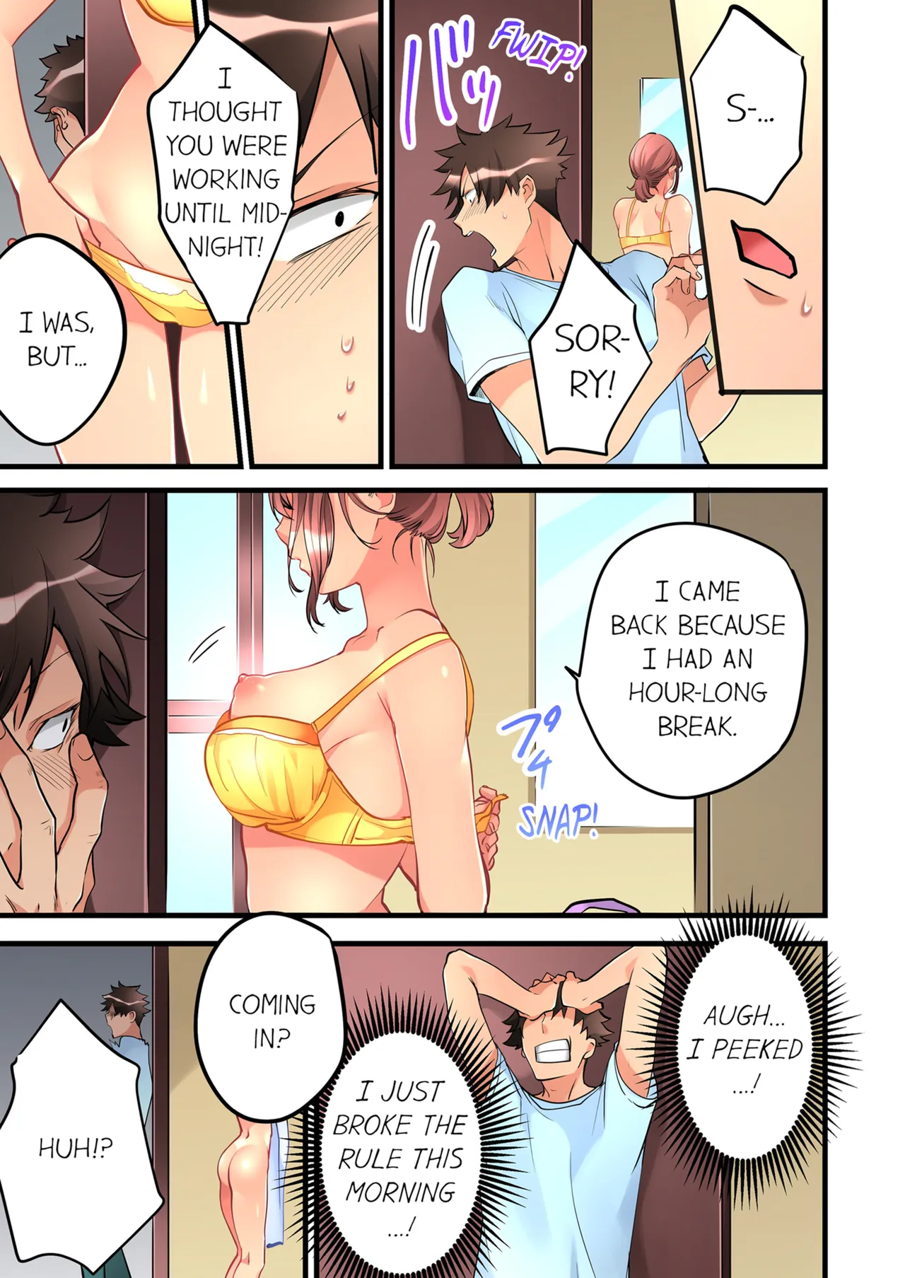 [Hatokonro]Onnanoko ga Ochita Saki wa, Ore no Musuko no Sakippo deshita | What She Fell On Was the Tip of My Dick Vol. 1-3[English] [Decensored] [Ongoing] Page 92