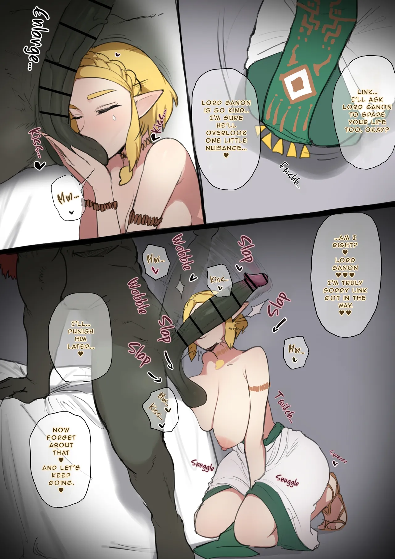 [Giga]Zelda x Ganon Blowjob[English] Page 3