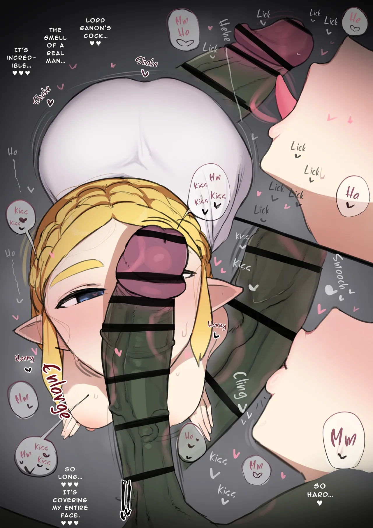[Giga]Zelda x Ganon Blowjob[English] Page 5