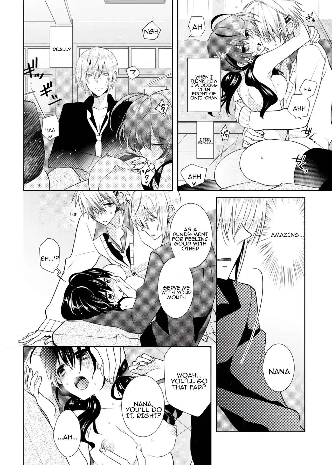 [Satoru]nikutai change. ～Oni-chan no karada de iku nante!!～ | Body change. ~ Cumming with Onii-chan's body!!～2[Tenuous Scans] Page 35