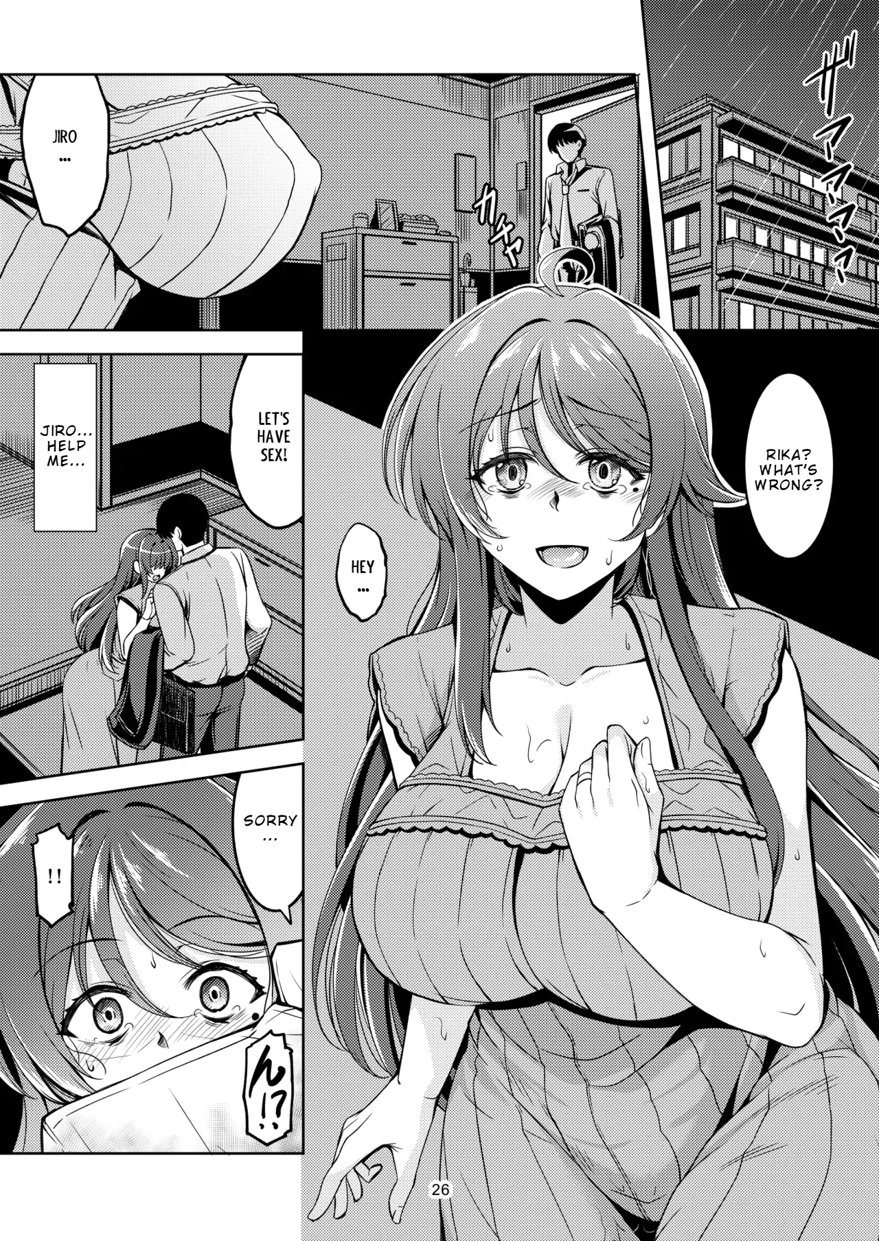 [WindArTeam (WindArt)]Hitozuma Ochi Yokkyuu Fuman no Wakazuma -Rika- | Fallen Married Woman The Frustrated Young Wife -Rika-[English] [LKK•Scans] [Digital] Page 30