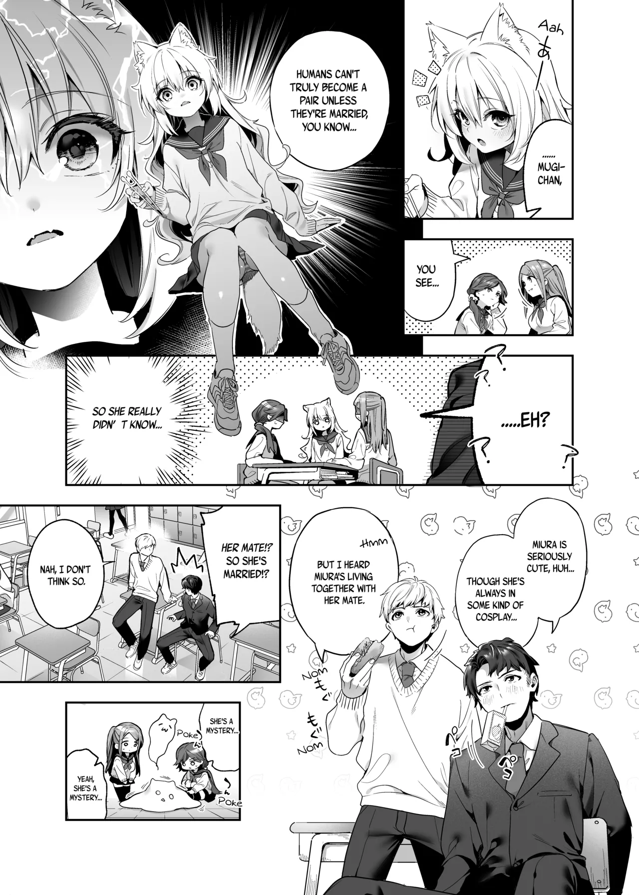 [Ringo no Naru Ki (Kise Itsuki)]Mugi no Ongaeshi -Gakuseihen- | Mugi's Repayment -Student Arc-[English] [Vivid Rabbit Translation] [Decensored] [Digital] Page 10