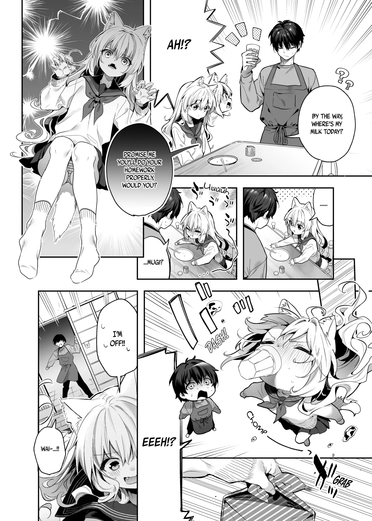 [Ringo no Naru Ki (Kise Itsuki)]Mugi no Ongaeshi -Gakuseihen- | Mugi's Repayment -Student Arc-[English] [Vivid Rabbit Translation] [Decensored] [Digital] Page 7
