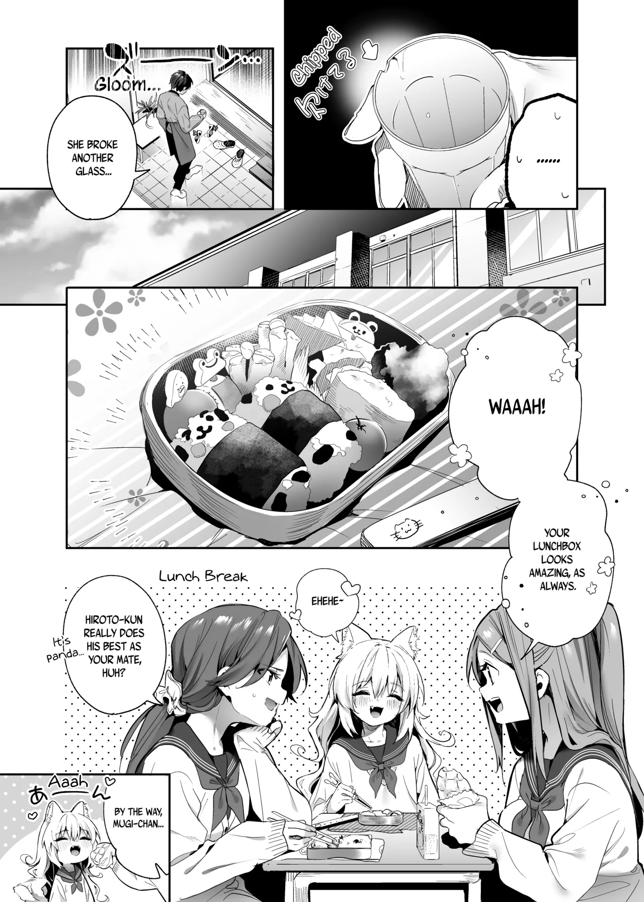 [Ringo no Naru Ki (Kise Itsuki)]Mugi no Ongaeshi -Gakuseihen- | Mugi's Repayment -Student Arc-[English] [Vivid Rabbit Translation] [Decensored] [Digital] Page 8