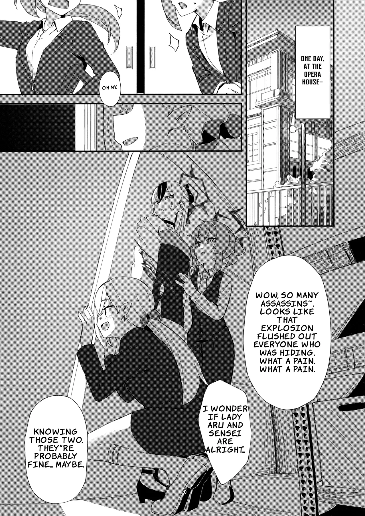 (C106) [Umidori (Raimugi)]dangerous escape(Blue Archive) [English] [LKK•Scans] Page 2