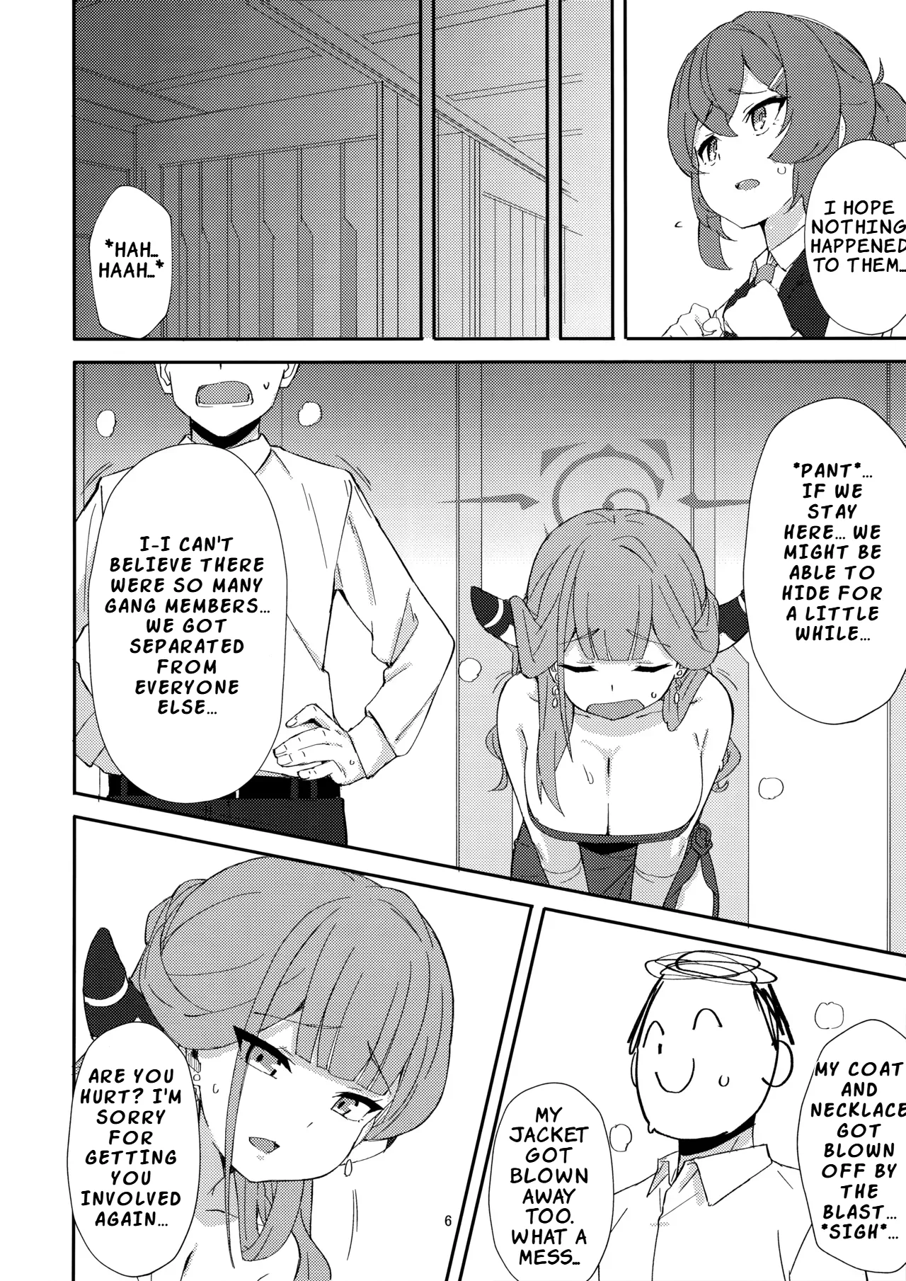 (C106) [Umidori (Raimugi)]dangerous escape(Blue Archive) [English] [LKK•Scans] Page 3