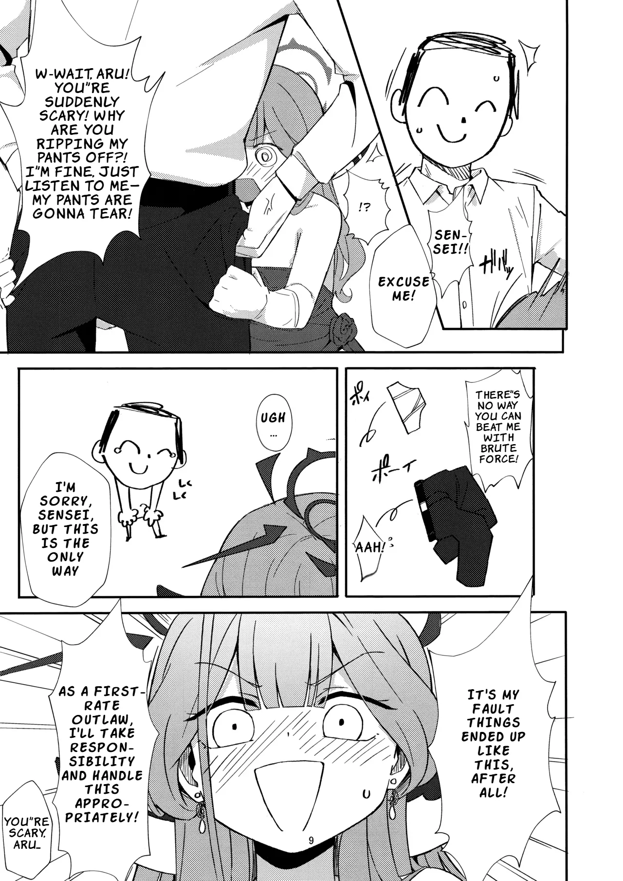 (C106) [Umidori (Raimugi)]dangerous escape(Blue Archive) [English] [LKK•Scans] Page 6