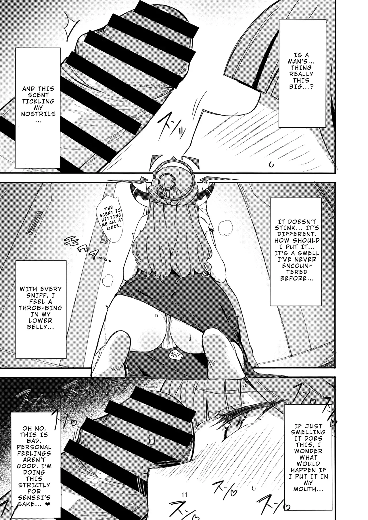 (C106) [Umidori (Raimugi)]dangerous escape(Blue Archive) [English] [LKK•Scans] Page 8