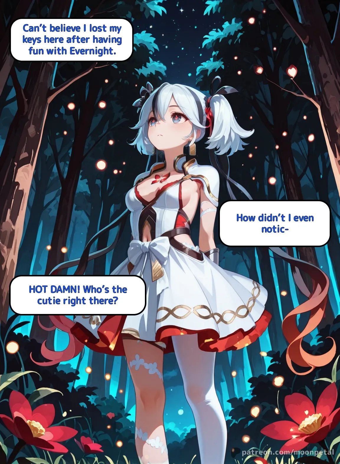 [Moon Petal]Wanna make a bet? ch. 7 - Camellya[English] [Uncensored] [Patreon] [AI Generated] Page 2