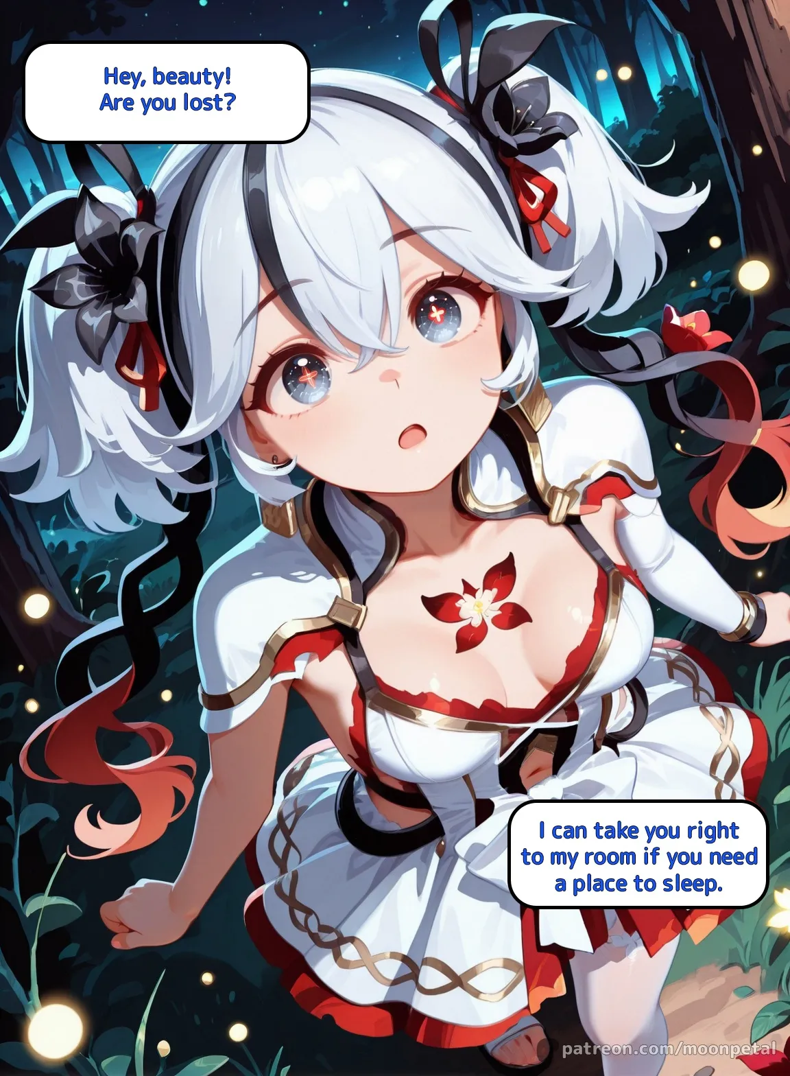 [Moon Petal]Wanna make a bet? ch. 7 - Camellya[English] [Uncensored] [Patreon] [AI Generated] Page 3