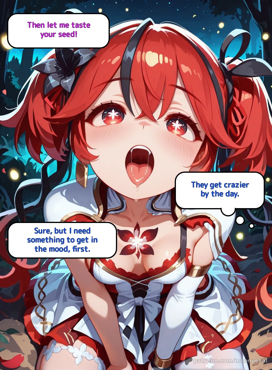 [Moon Petal]Wanna make a bet? ch. 7 - Camellya[English] [Uncensored] [Patreon] [AI Generated] Page 5