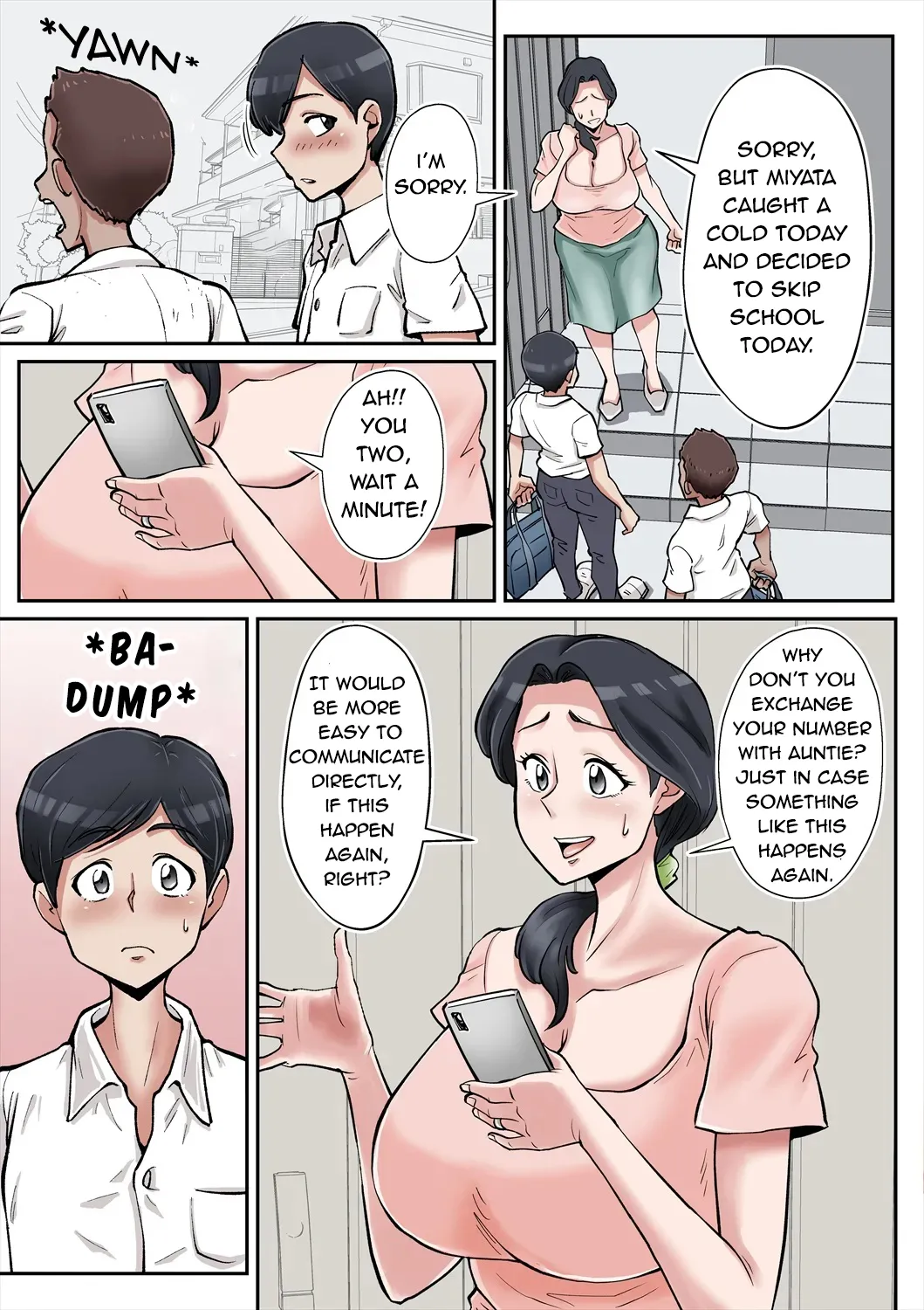 [Nobishiro]Ore mo Miyata no Okaa-san Suki datta no ni![English] Page 4