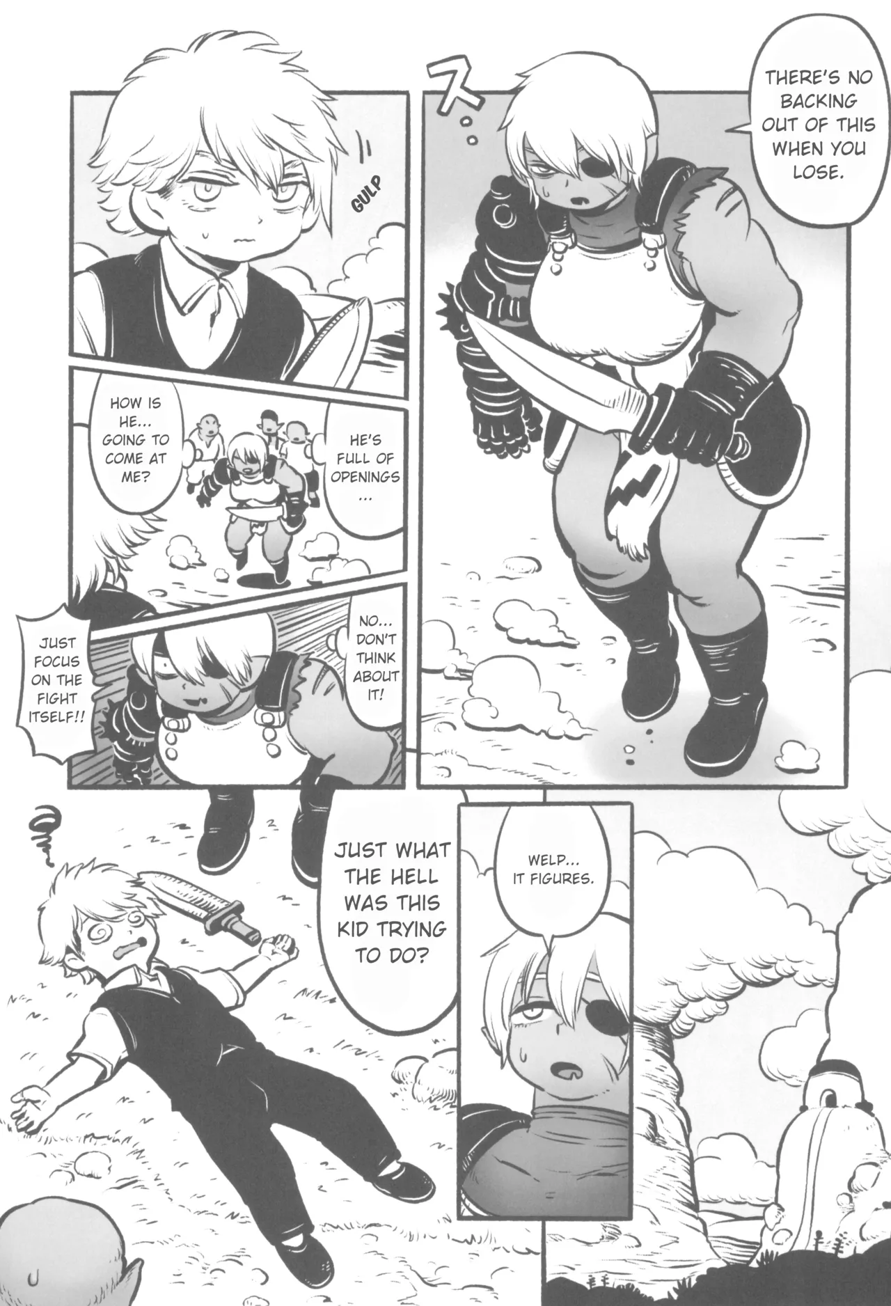 [Hiyori no seiyoku (Kawata Hiyori)]Orc no Senshi to Kizoku no Bocchan - The Orc Warrior and the Noble Boy[English] [Jashinslayer] Page 13