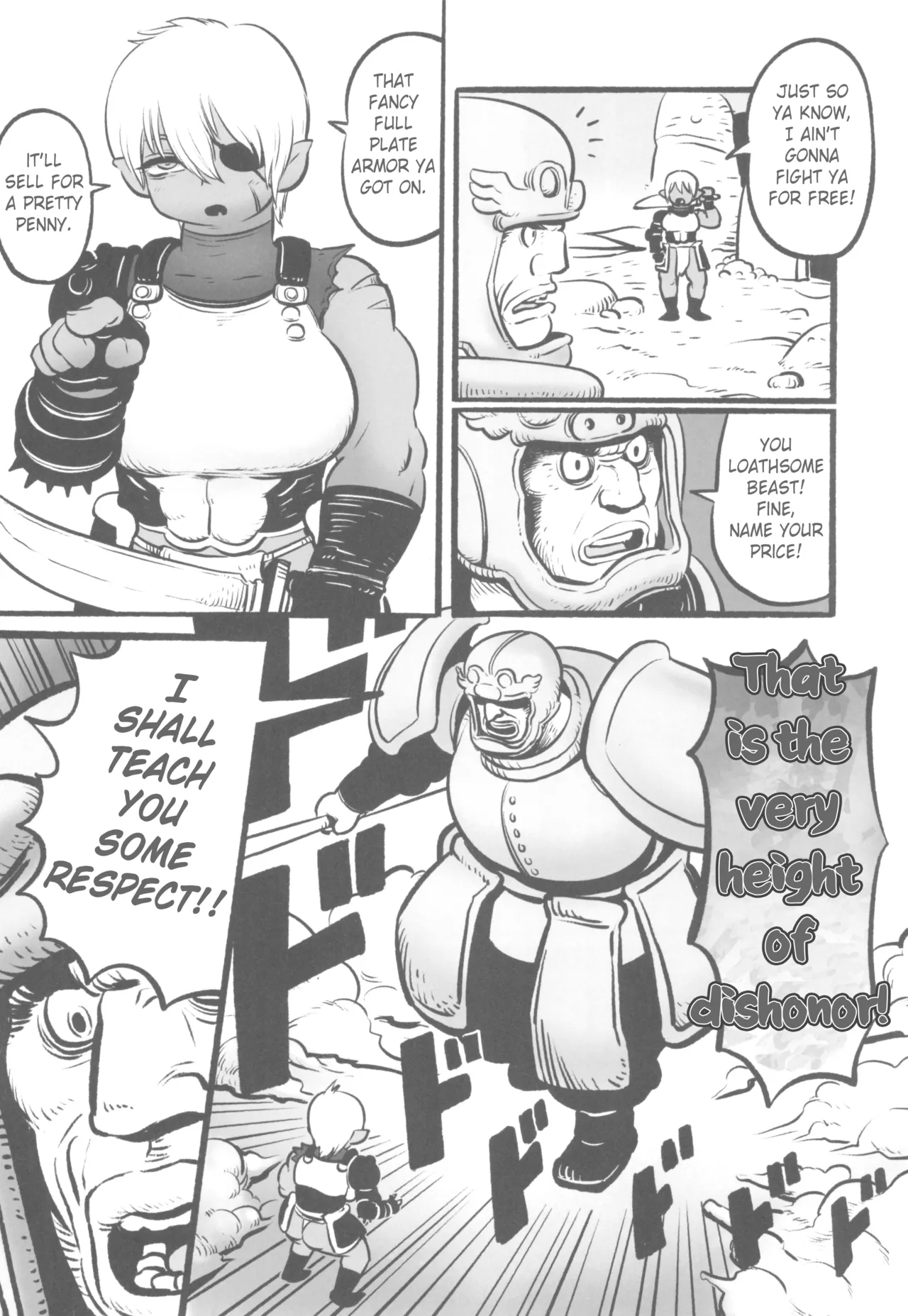 [Hiyori no seiyoku (Kawata Hiyori)]Orc no Senshi to Kizoku no Bocchan - The Orc Warrior and the Noble Boy[English] [Jashinslayer] Page 6