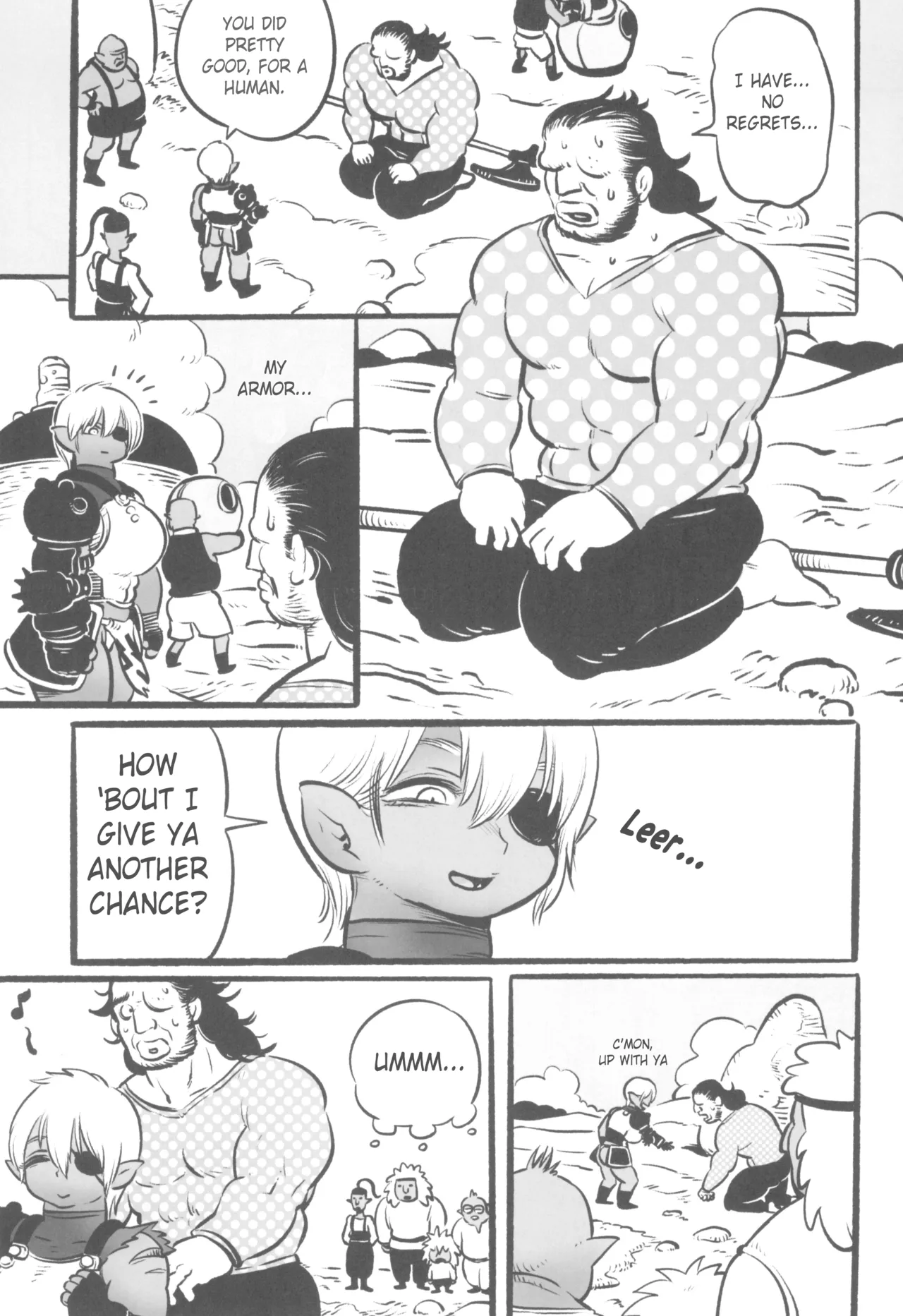 [Hiyori no seiyoku (Kawata Hiyori)]Orc no Senshi to Kizoku no Bocchan - The Orc Warrior and the Noble Boy[English] [Jashinslayer] Page 7