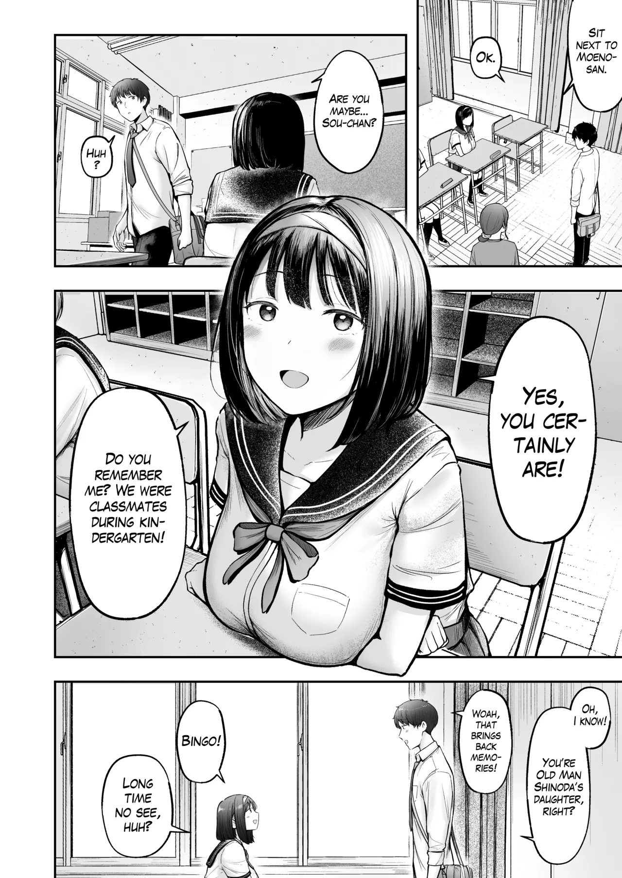 [Nekomimi to Kuro Mask (cielo)]Tenkou Saki no Do-Inaka de Class no Kanojyo Kouho Tachi ga Zenin Hatsujyouki Sugiru | I was Transferred to a Countryside School where all my Female Classmates are in Heat for Me[English] [The Blavatsky Project] [Digital] Page 5