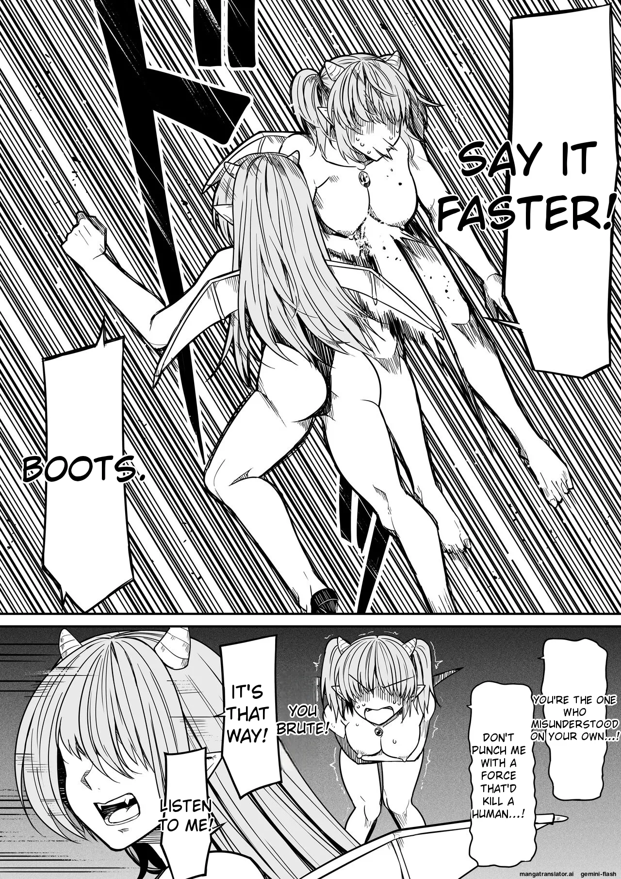 [Road=Road=]Chikara Aru Succubus wa Seiyoku o Mitashitai dake. 14[English] Page 45