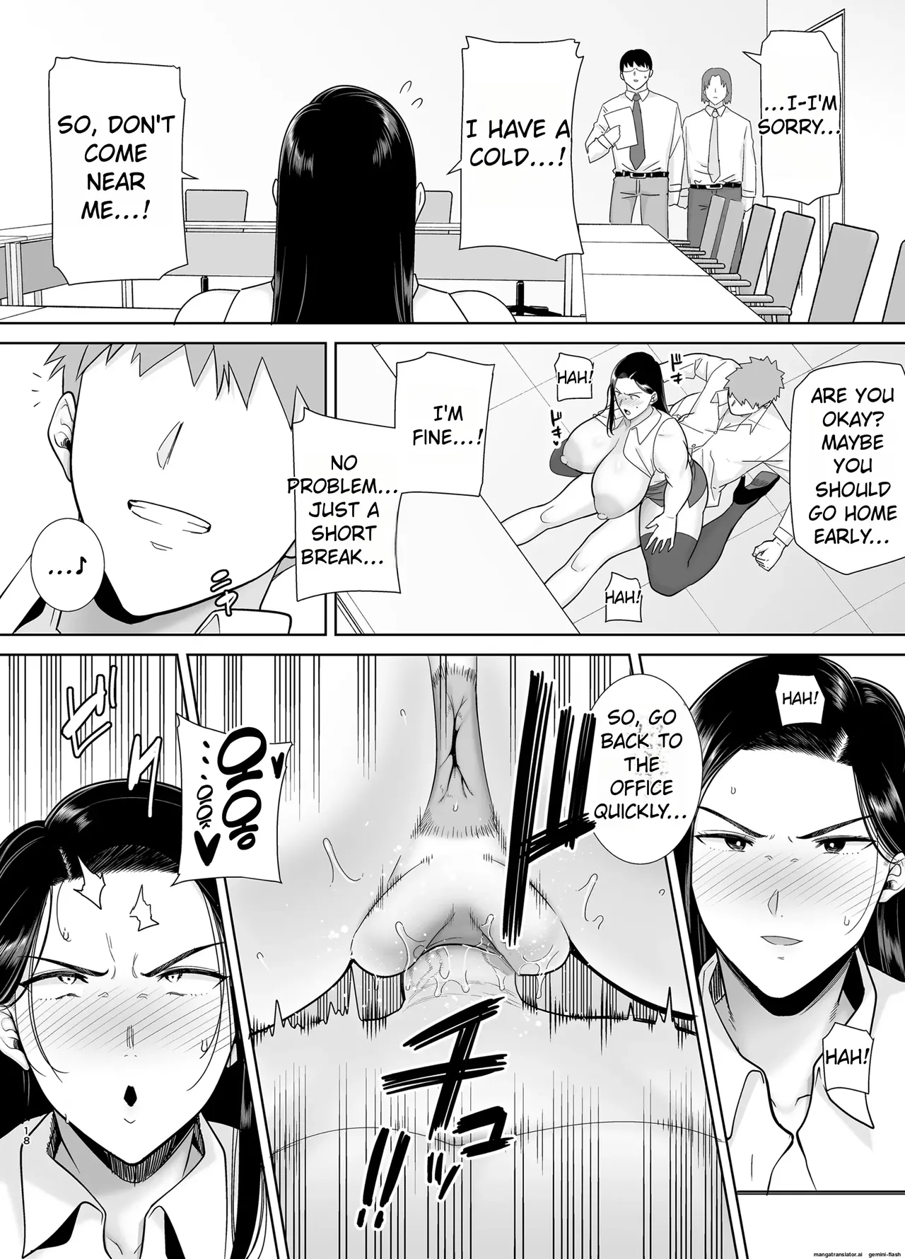 [DOLL PLAY (Kurosu Gatari)]My Power-Tripping Boss and Her Overworked Underling 2 Page 18