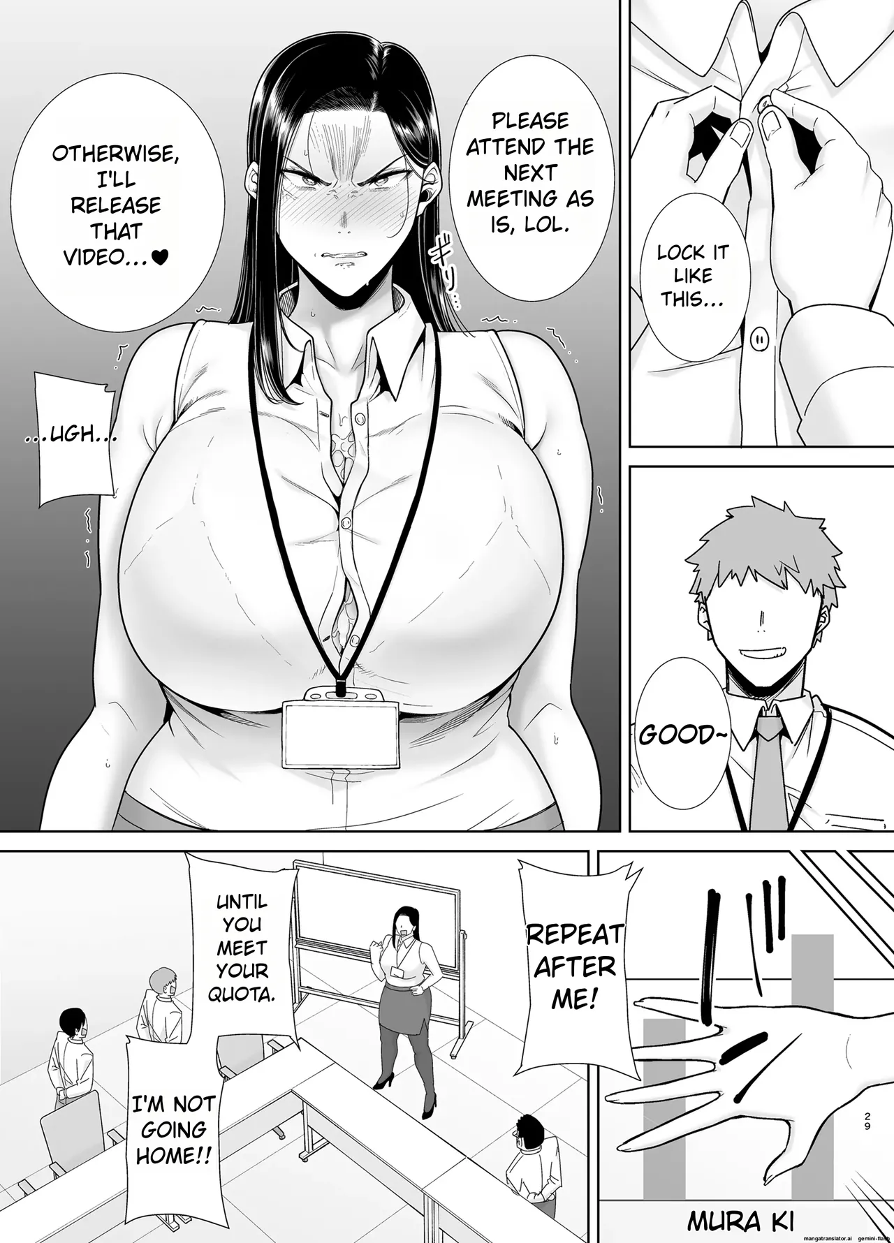 [DOLL PLAY (Kurosu Gatari)]My Power-Tripping Boss and Her Overworked Underling 2 Page 29