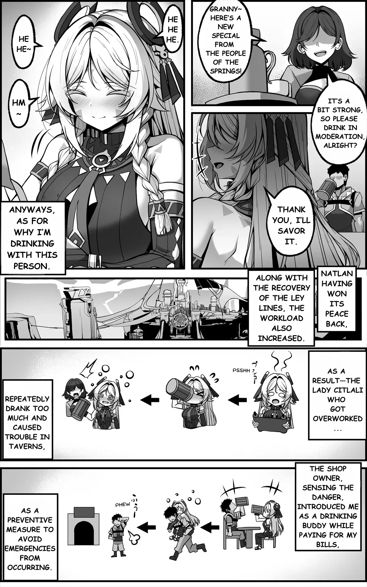 [Paya8]"Kokuyouseki no Rouba" tte, Juuyou nano wa "Rouba" de Atte, "Kokuyouseki" Janai no. | In "Granny Itzli", The Important Thing Is The "Granny", Not The "Itztli"(Genshin Impact) [English] Page 4