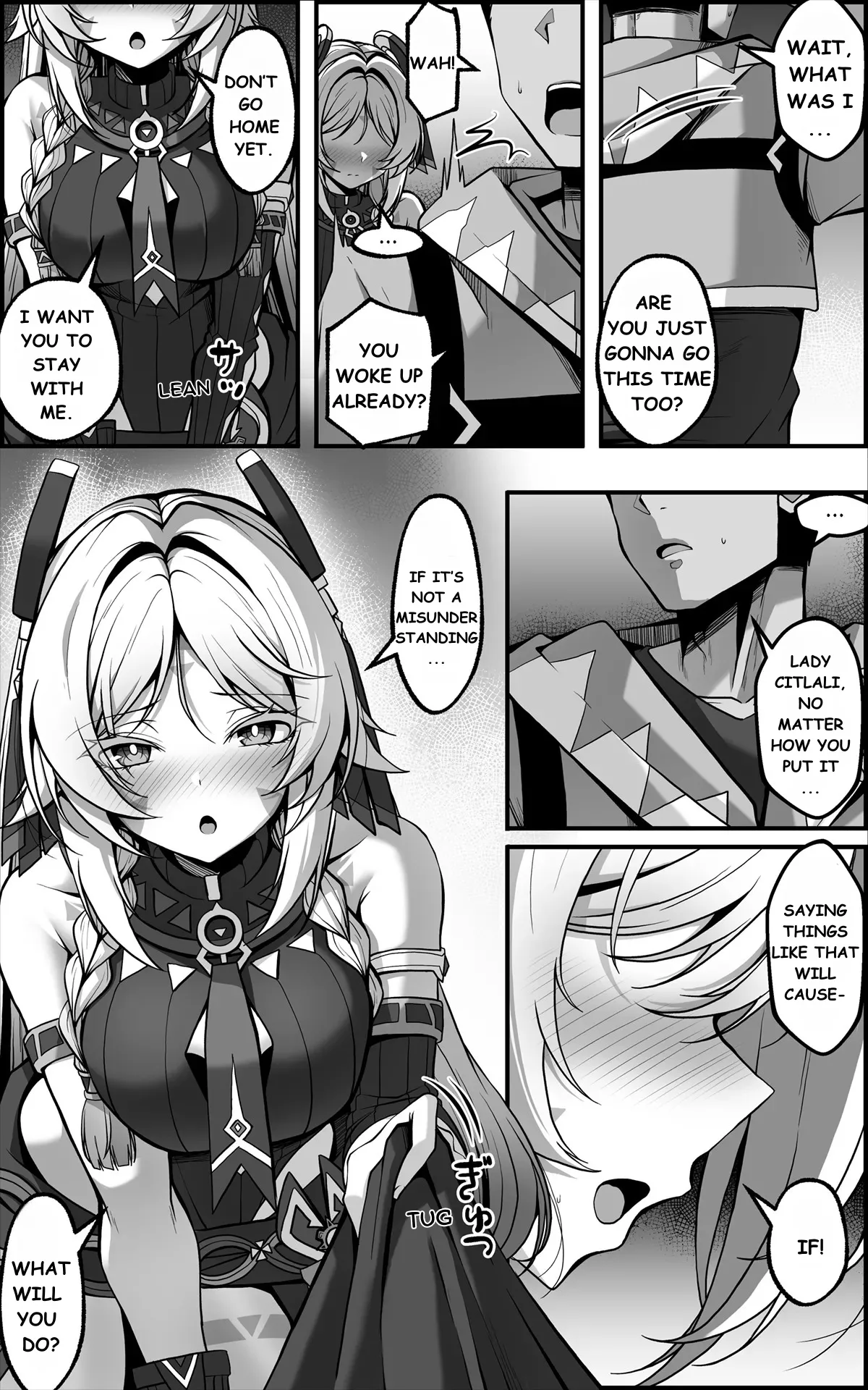 [Paya8]"Kokuyouseki no Rouba" tte, Juuyou nano wa "Rouba" de Atte, "Kokuyouseki" Janai no. | In "Granny Itzli", The Important Thing Is The "Granny", Not The "Itztli"(Genshin Impact) [English] Page 9